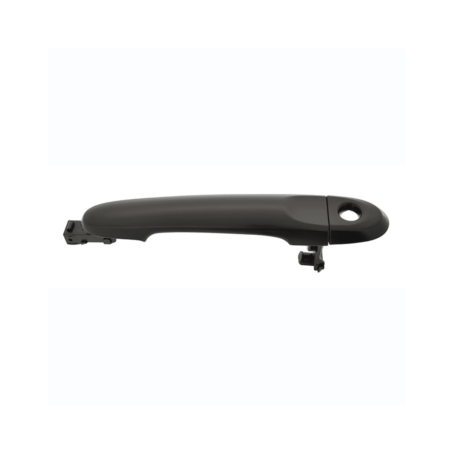 Manija Exterior Nissan March 2012-2020 Con Hoyo Para Llave/Sin Hoyo Para Sensor Lisa Para Pintar Negra Plastico Izquierdo Delantera Hushan