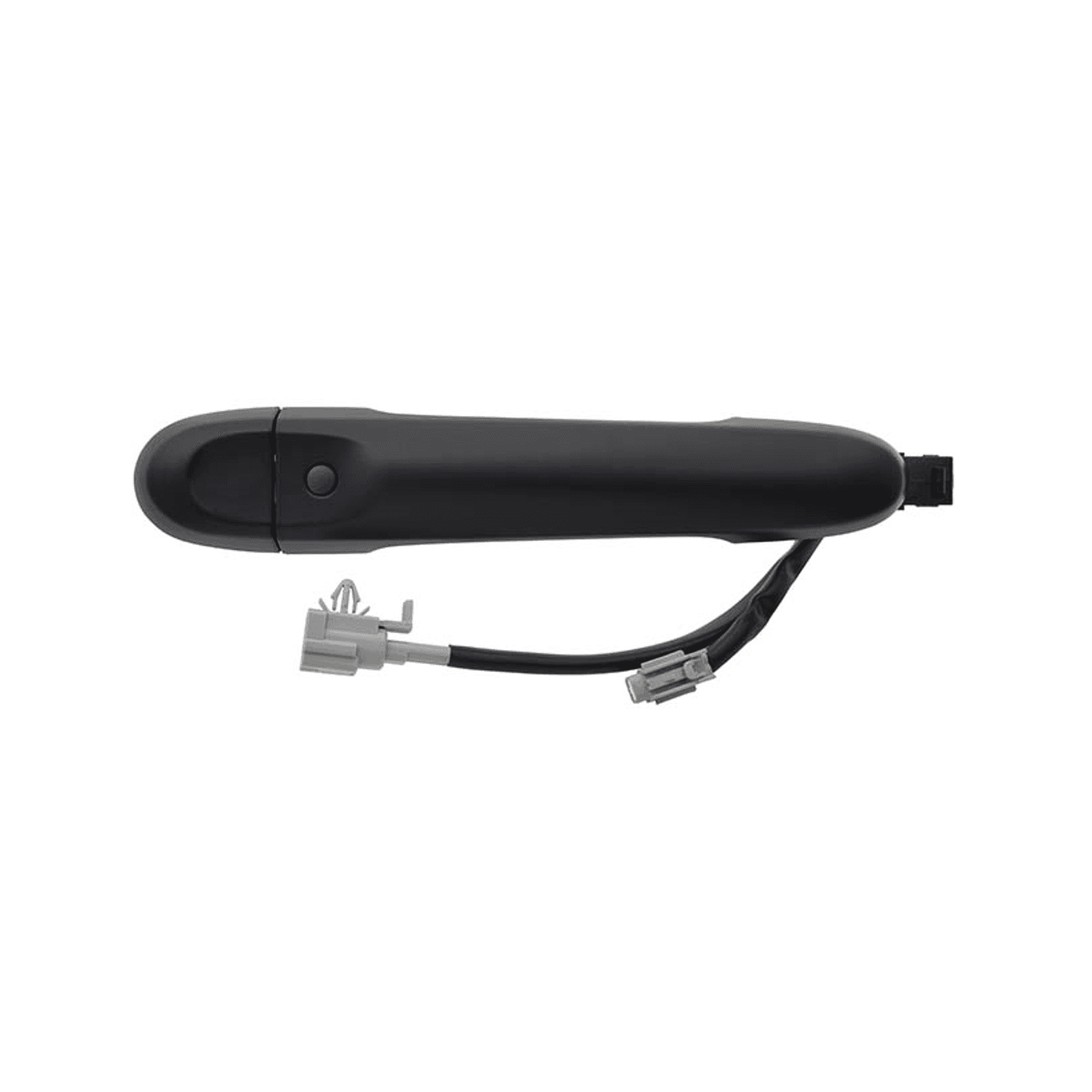 Manija Exterior Nissan March 2012-2020 Sin Hoyo Para Llave Con Sensor Lisa Para Pintar Negra Plastico Derecha Delantera Hushan