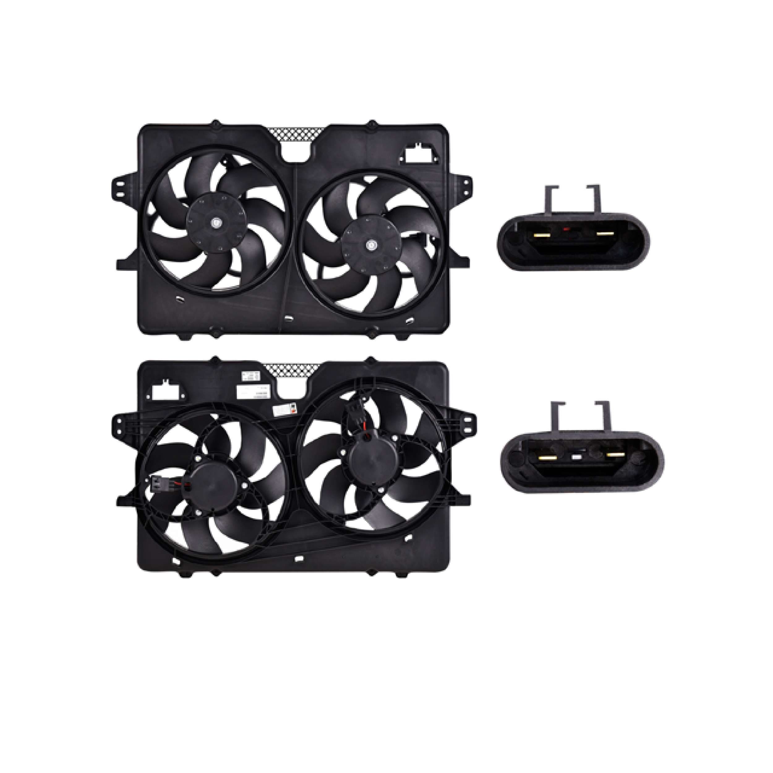 Motoventilador 2:2 Pines Ford Escape 3.0L 2008-2012 / Mazda Tribute 2008-2012 / Mercury Mariner 2008-2012