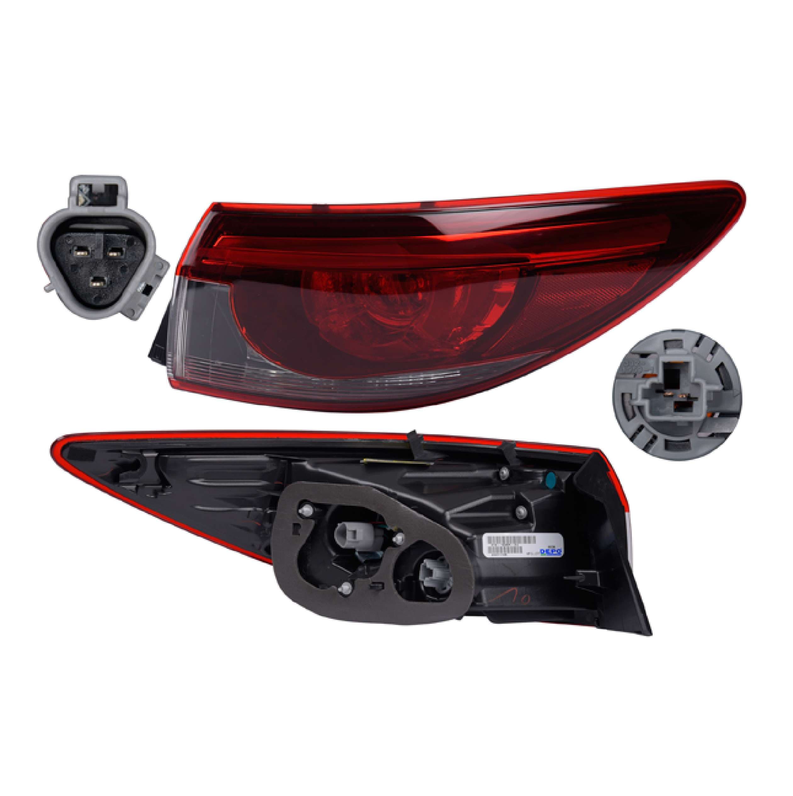 Calavera Exterior Led Mazda 6 G.Touring Plus 2017-2018 Depo Derecha