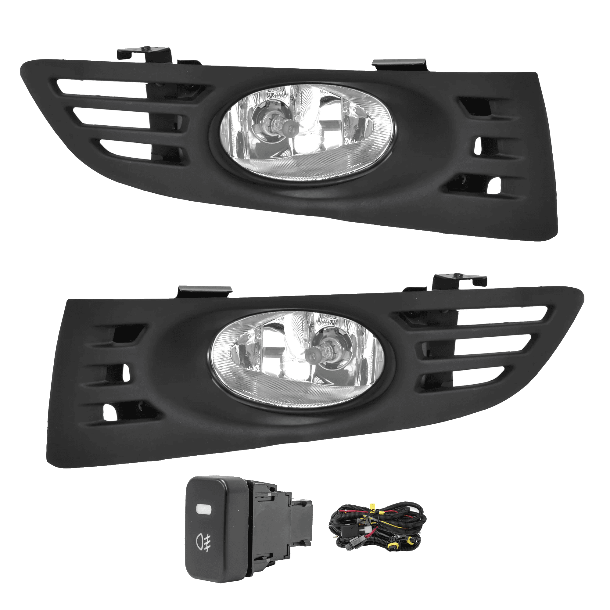Kit faros niebla Honda Accord 2puertas 2003-2005 KIT con arnes y switch con foco