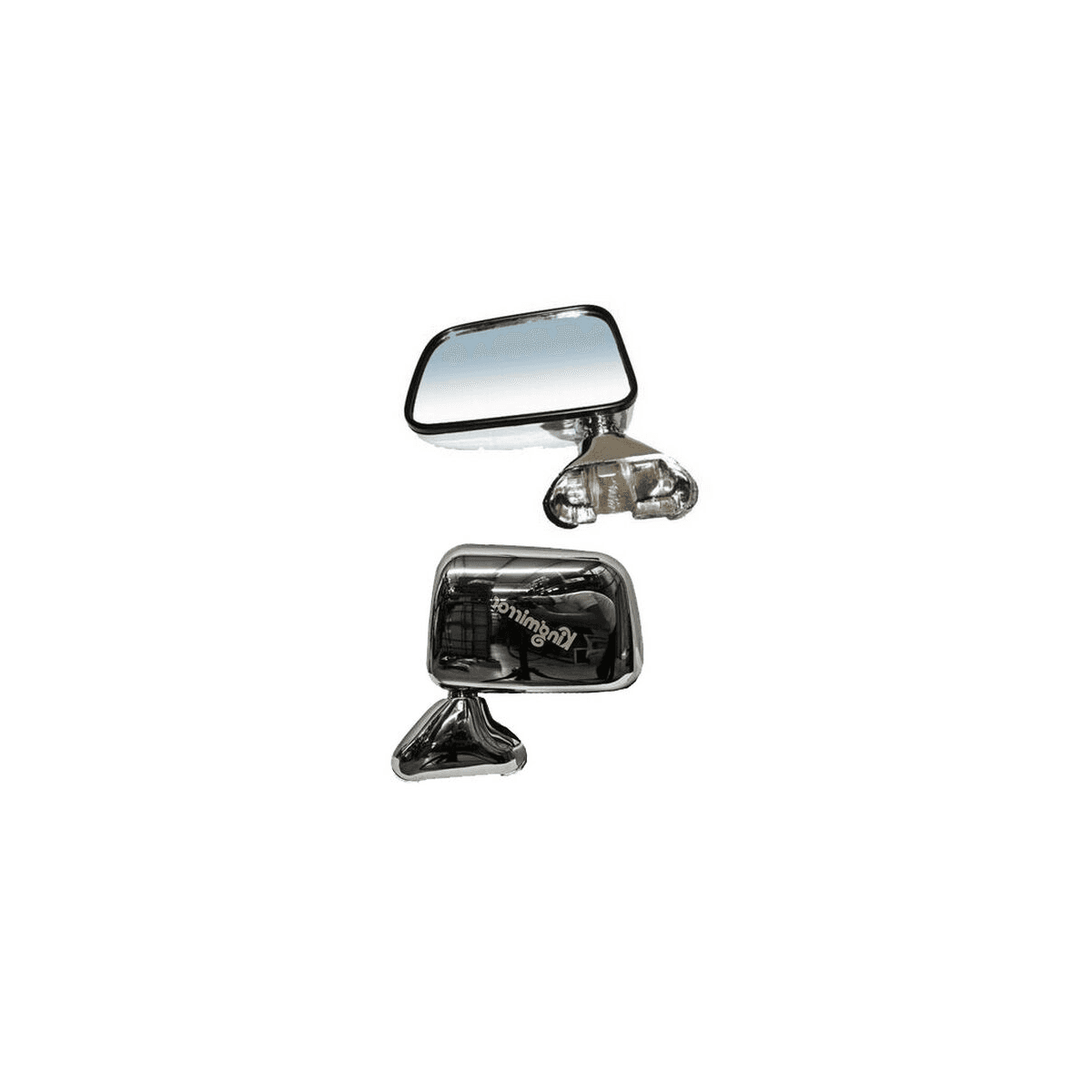 Espejo Toyota Pickup 1989-1995 Sin Control Cromo Izquierdo