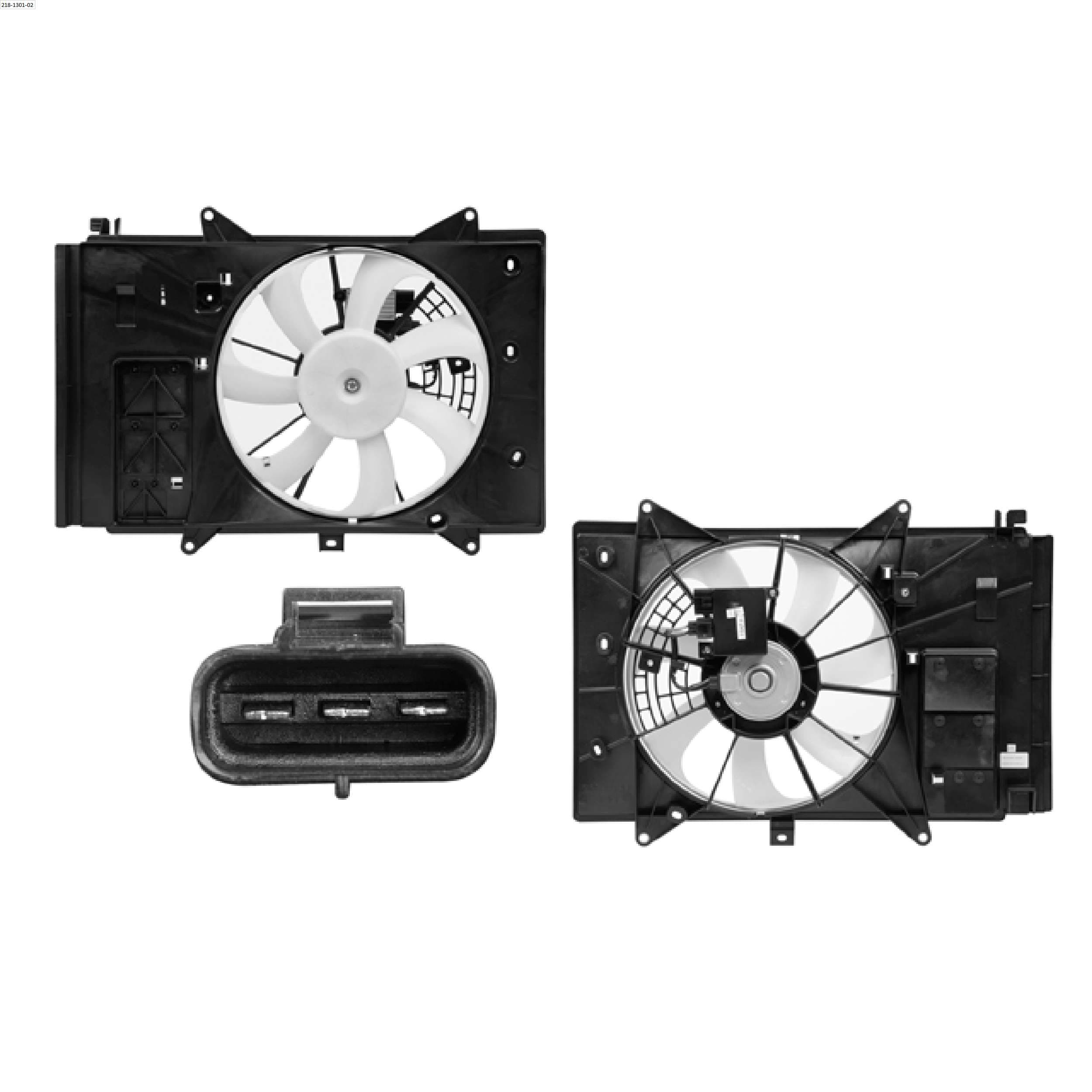 Motoventilador 3 Pines Mazda Cx-3 2.0L 2016-2025