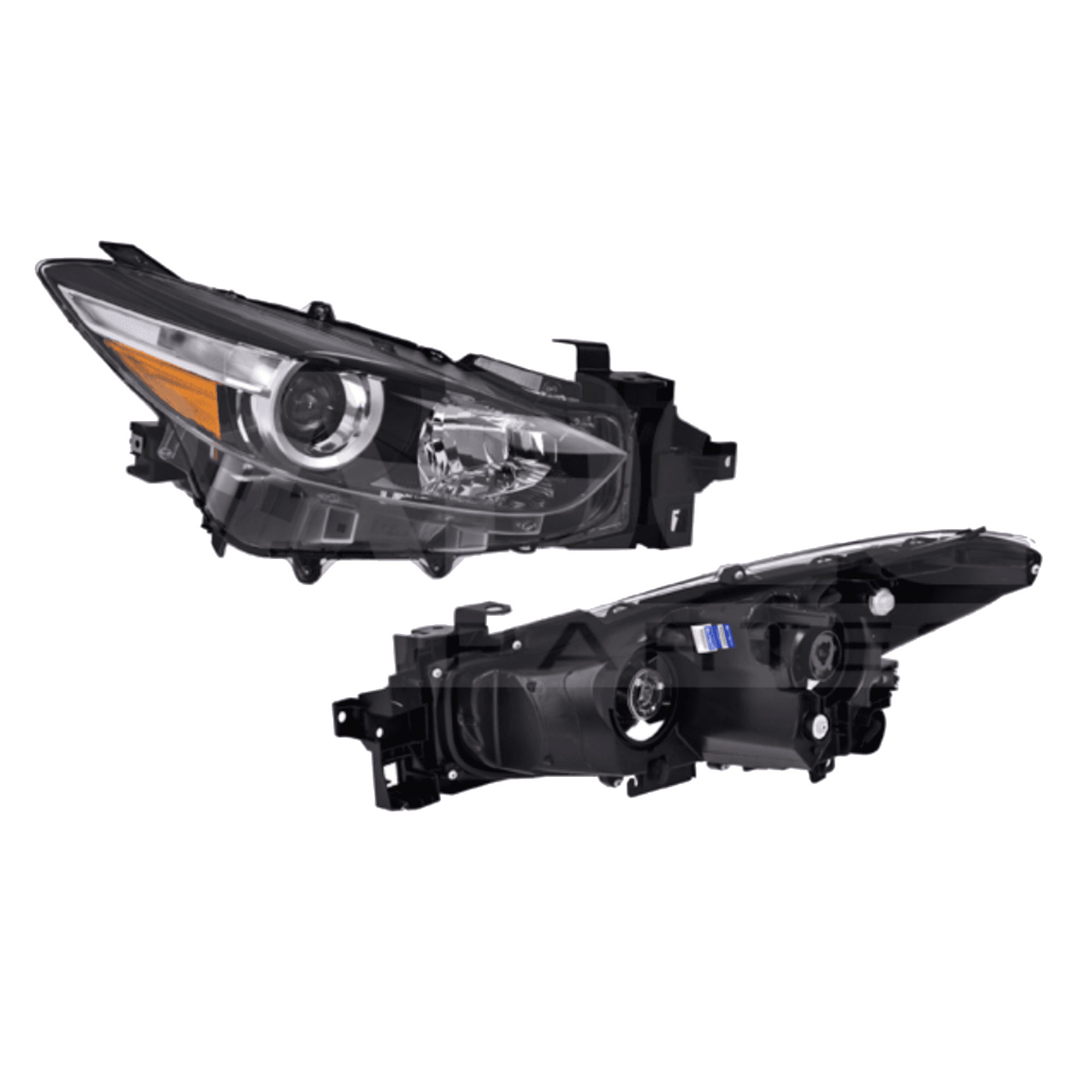 Faro Derecho Mazda 3 2017-2018 Mexico Para Foco Halogeno Depo