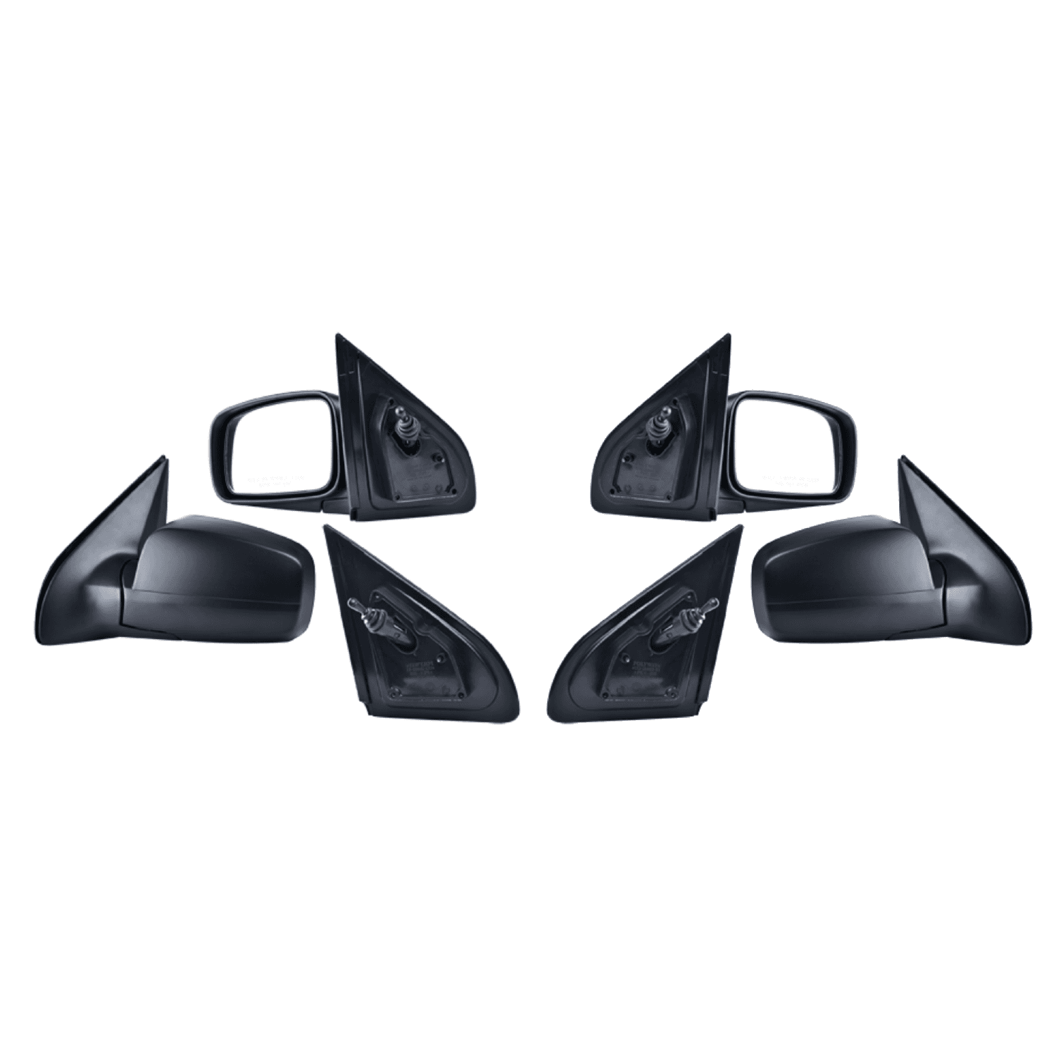 Par Espejos Corrugado P/Kia Sorento Base Usa 3.3L H-Back / Usa 3.5L H-Back / Usa 3.8L H-Back 2003-2009
