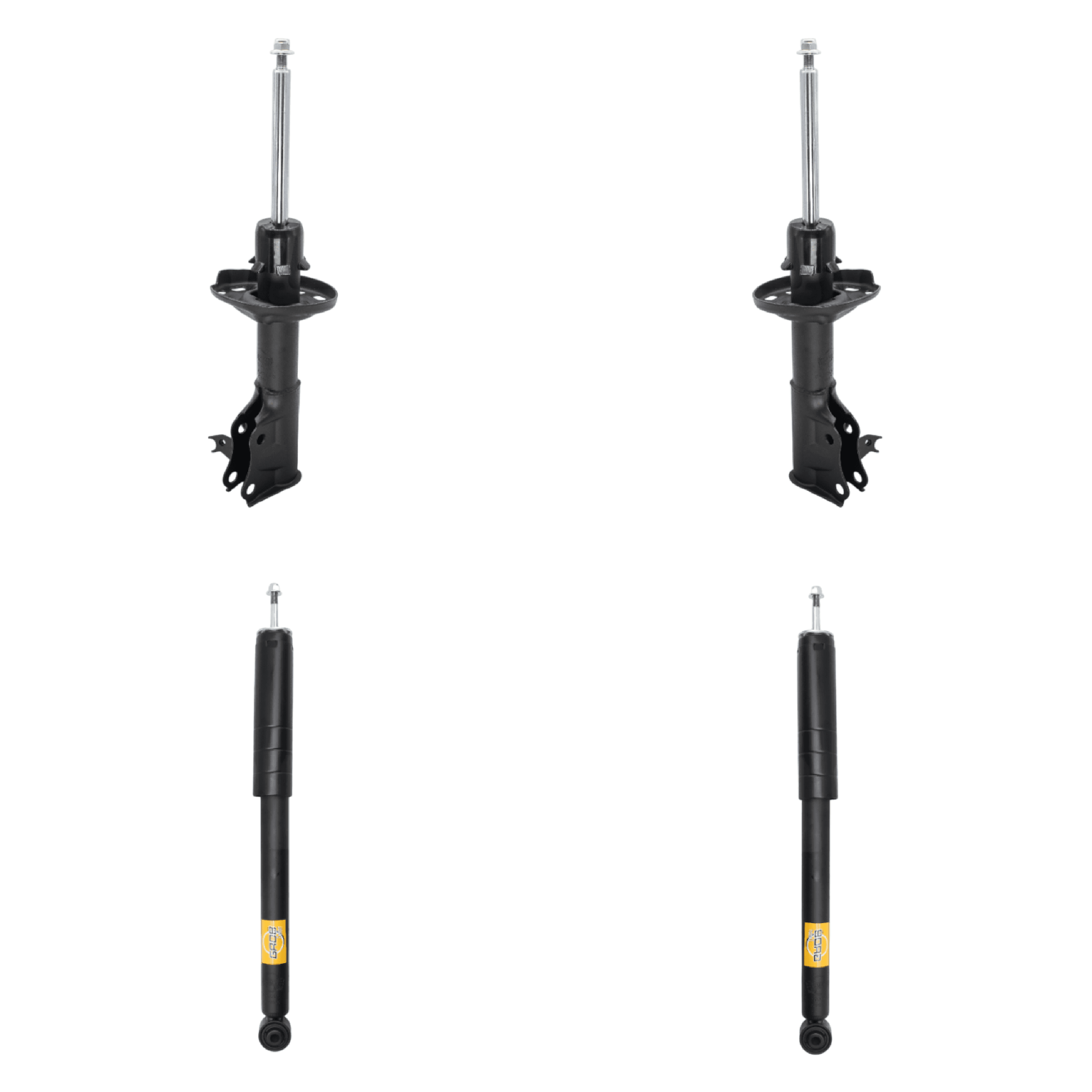 Kit 4 Amortiguadores Honda Civic Gas 2006 2007 2008 Grb