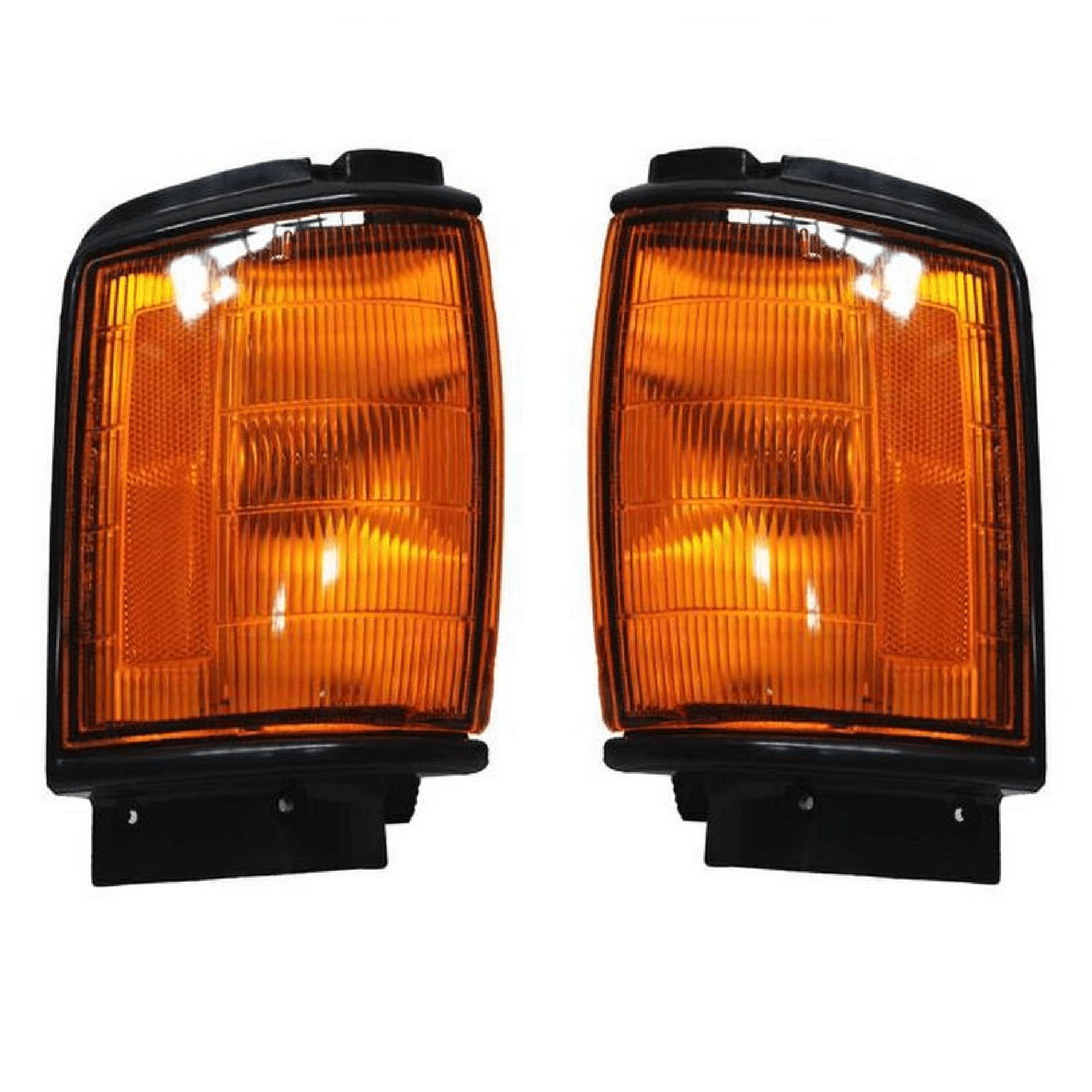 Par Cuartos Punta Toyota Pickup 1984-1988 2Wd/ 4Runner 1984-1986 Ambar Negro