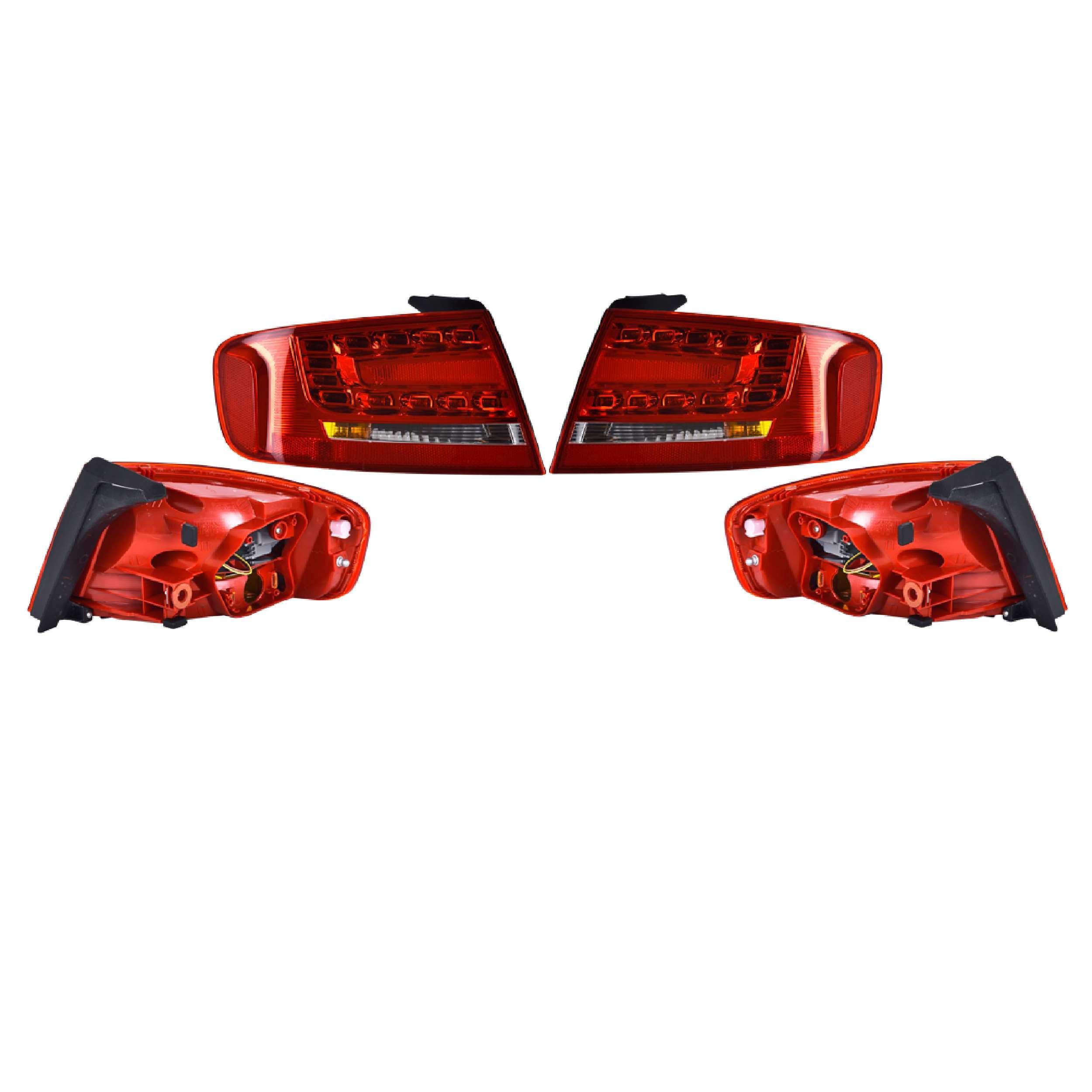 Par Calaveras Exteriores Leds Audi A4 Sedan 2009-2012 Depo