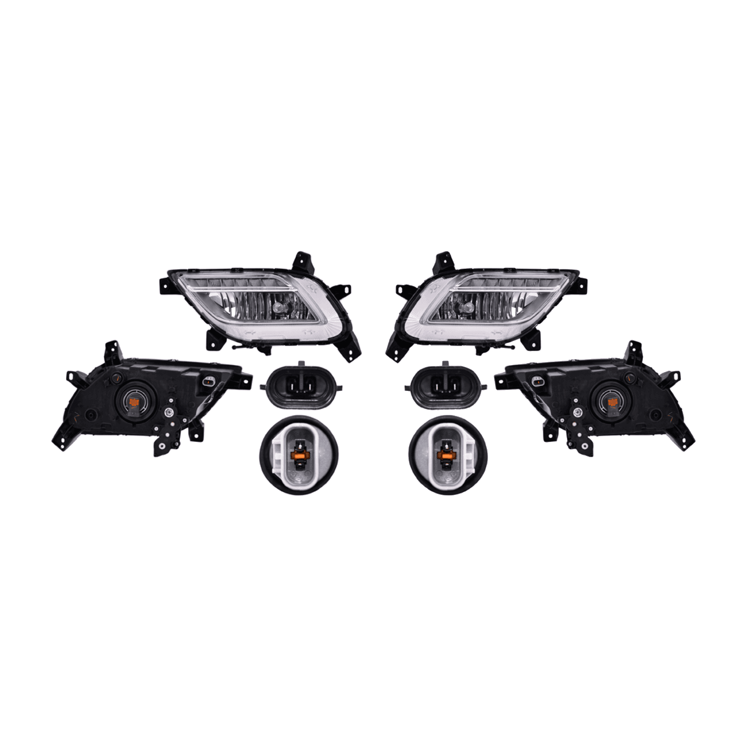 Par Faros Niebla P/Kia Niro 2017-2019 Depo