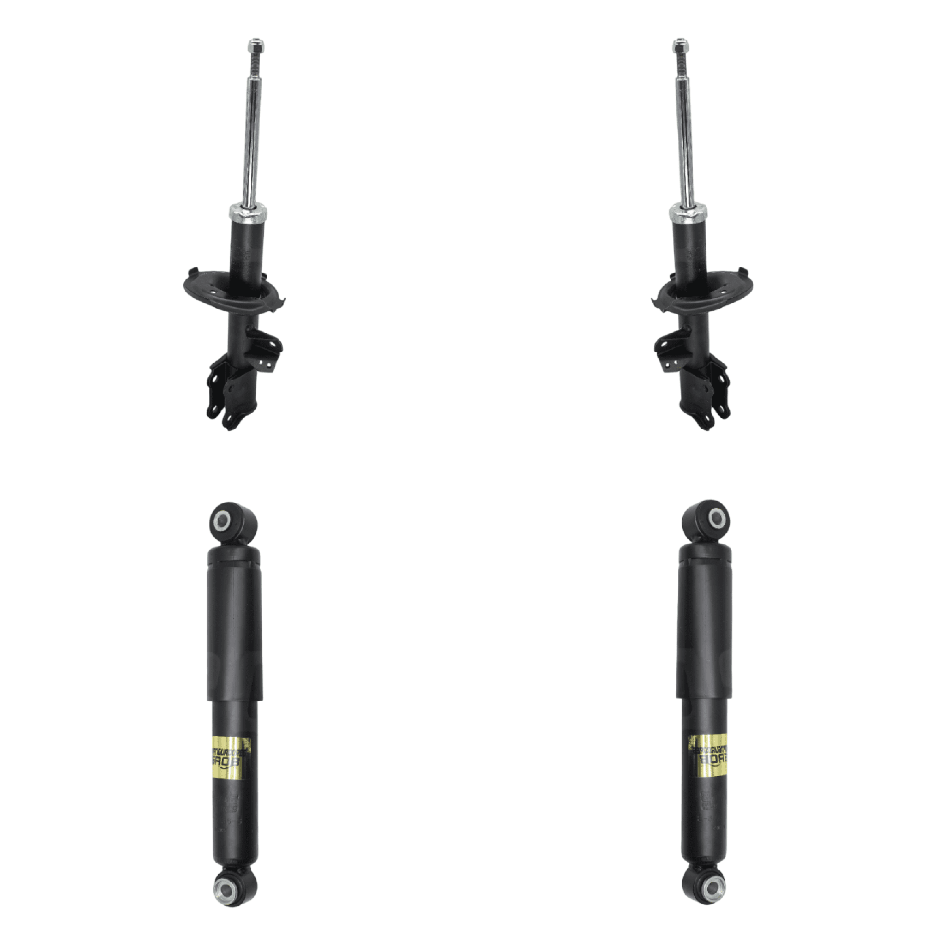 Kit 4 Amortiguadores P/Hyundai I10 Gas 2011 2012 2013 Grb