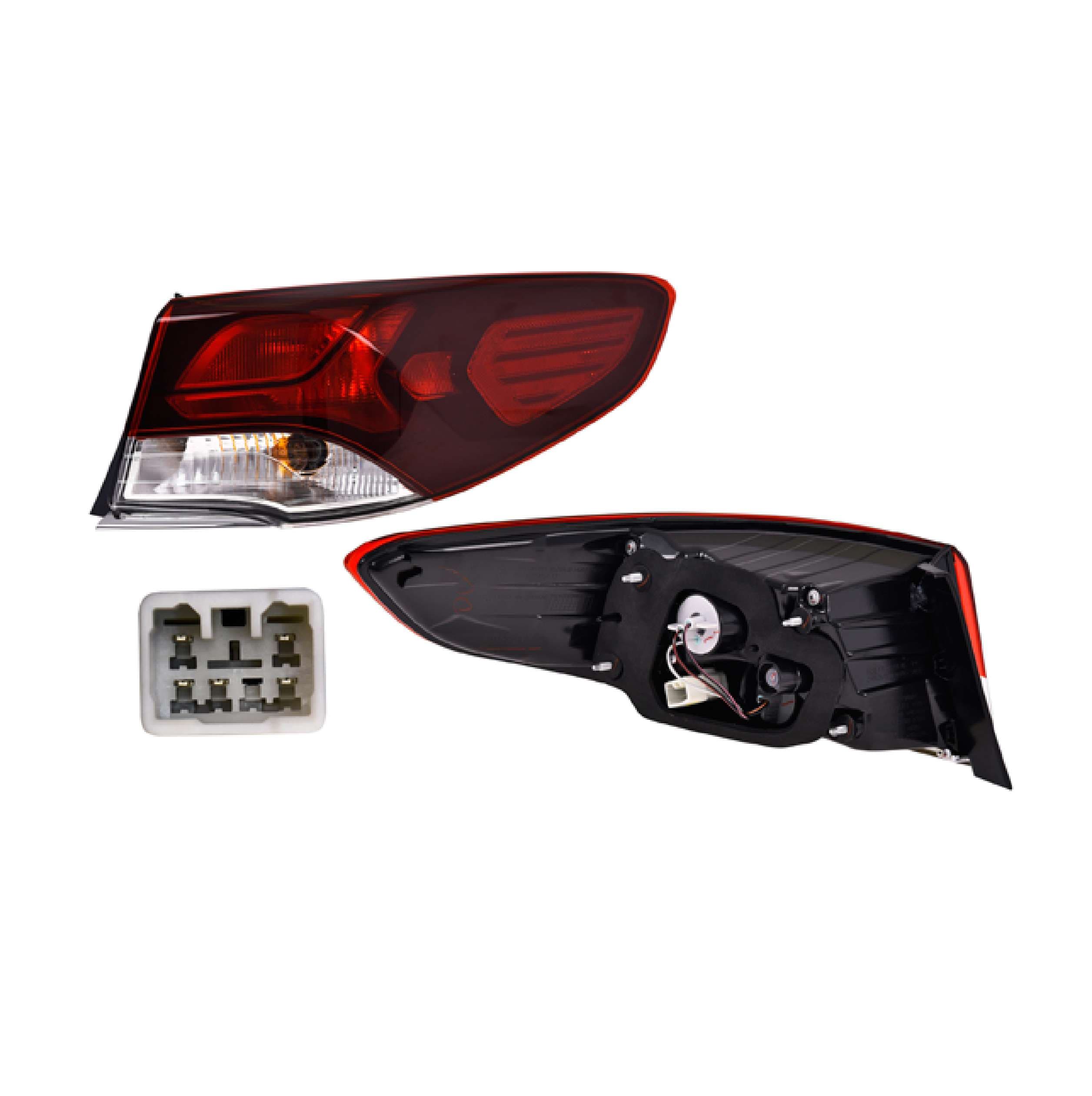 Calavera Exterior P/Hyundai Sonata Se / P/Hyundai Sonata Sport 2018-2019 Depo Derecha