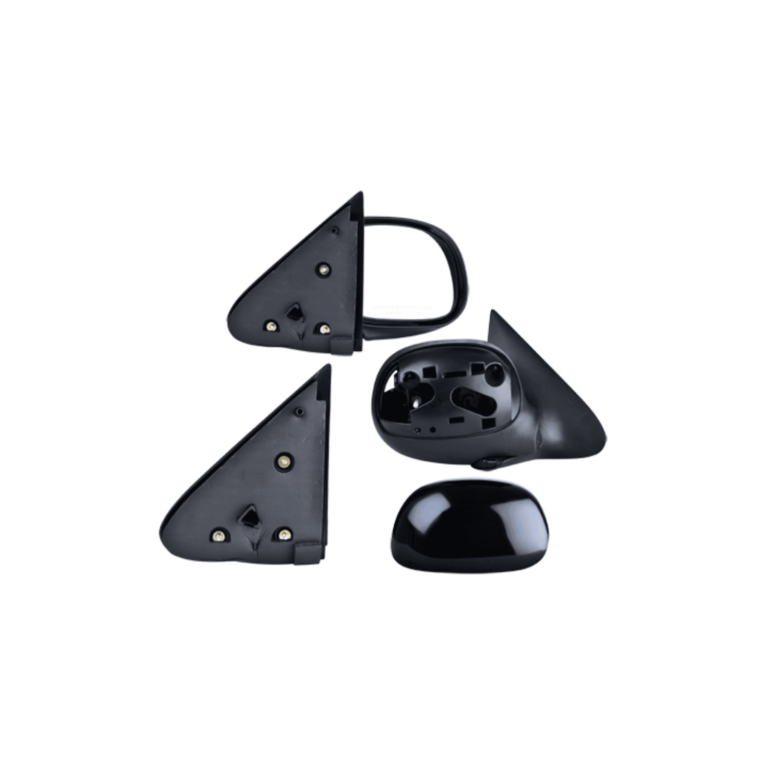 Espejo Derecho Negro Ford F-150 4.6 2P 1997-2009 / Ford F-150 5.0 2P 1997-2009 / Ford F-150 4.6 4P 1997-2009 / Ford F-150 5.0 4P 1997-2009 / Ford F-250 1997-2009 / Ford Lobo 1997-2003