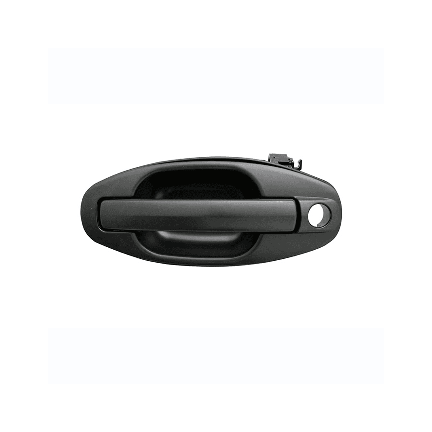 Manija Exterior Hyundai Santa Fe 2001-2006 Con Hoyo Para Llave Lisa Para Pintar Plastico Izquierdo Delantera Hushan