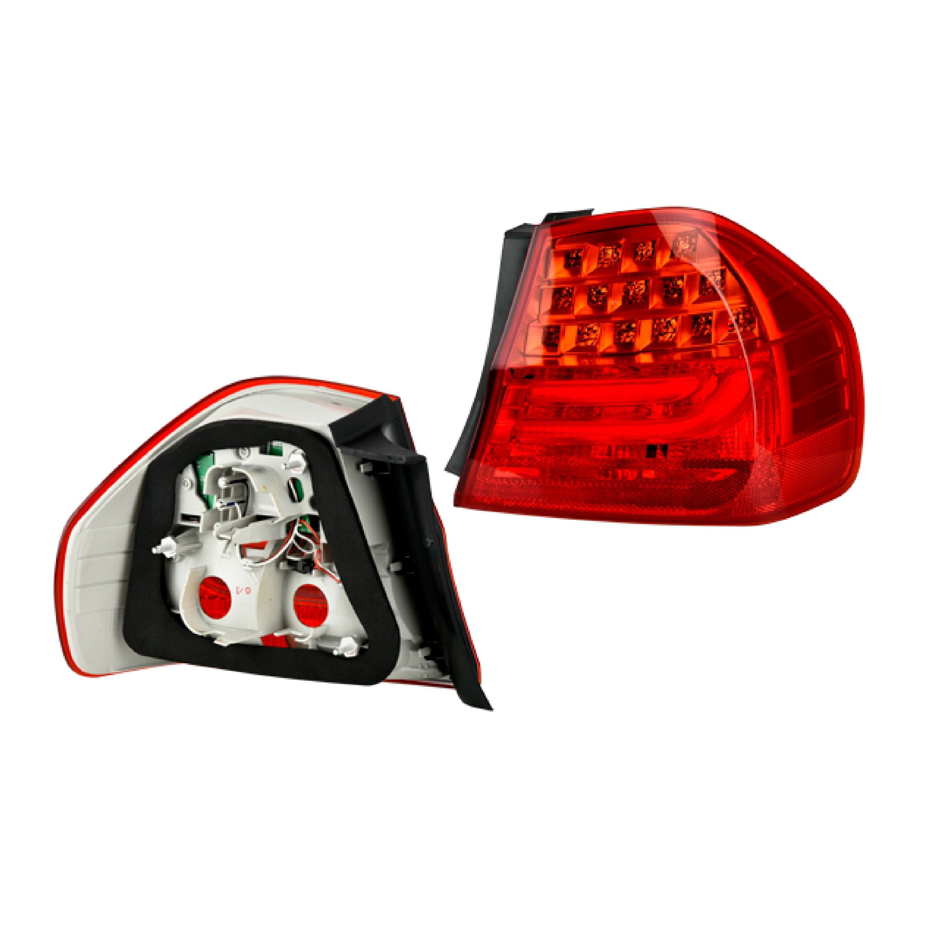 Calavera Exterior Led Bmw Serie 3 Sedan 2010-2012 Depo Derecha