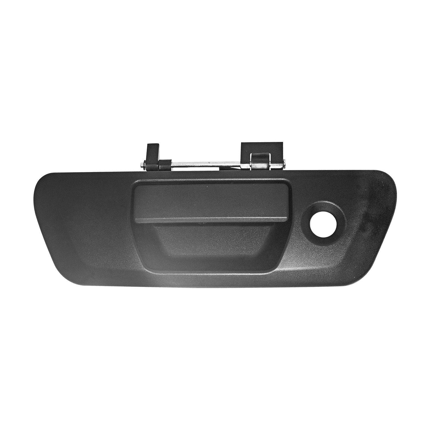 Manija De Tapa Nissan Frontier 2016-2022 Con Hoyo Para Llave Y Sin Hoyo Para Camara Corrugada Negra Plastico Hushan
