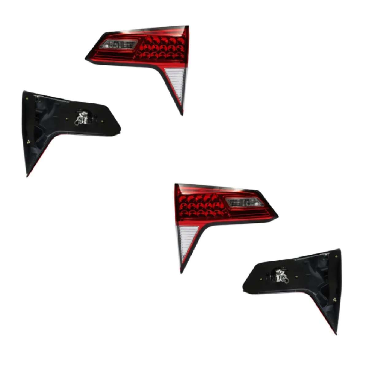 Par Calaveras Interior Honda Hr-v 2019-2022 Con Soquet Rojo/Blanco