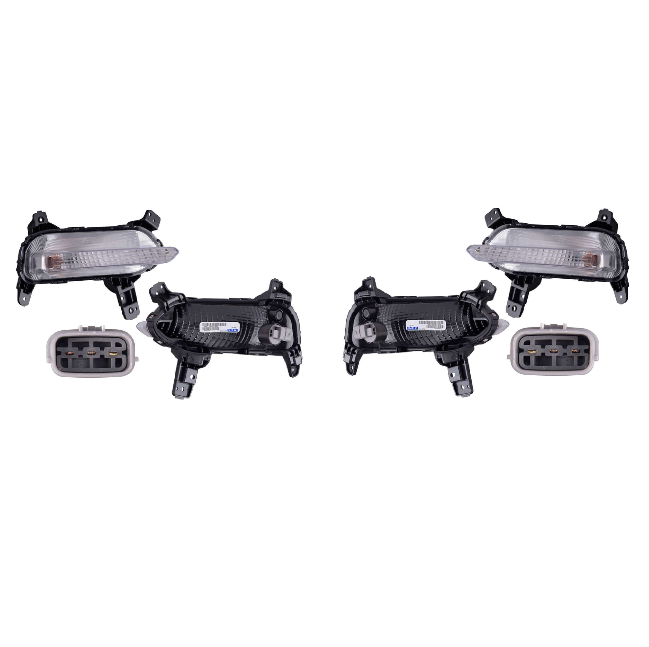 Par Cuartos Frontal P/Kia Forte  2019-2021 Depo