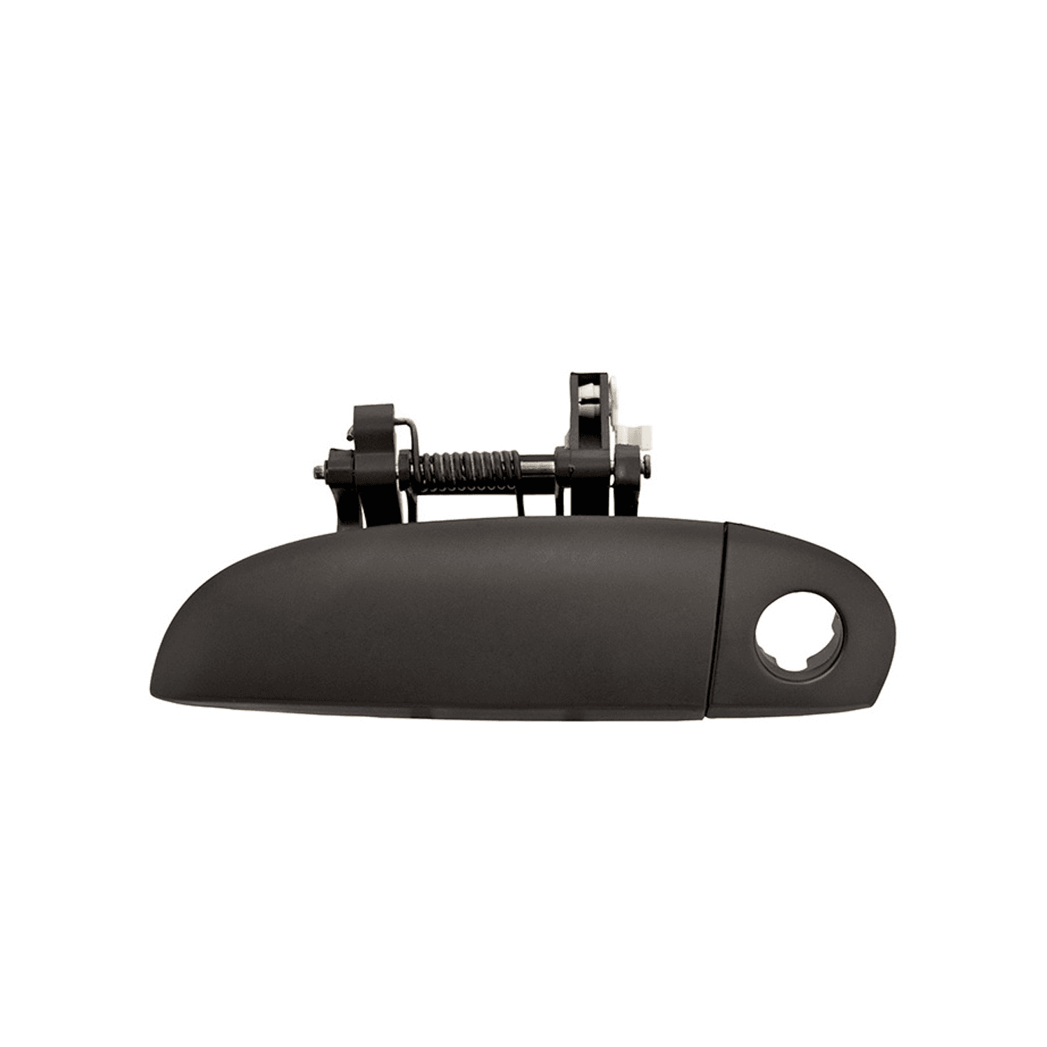 Manija Exterior Hyundai I10 2012-2014 Con Hoyo Para Llave Lisa Para Pintar Negra Plastico Izquierdo Delantera Hushan
