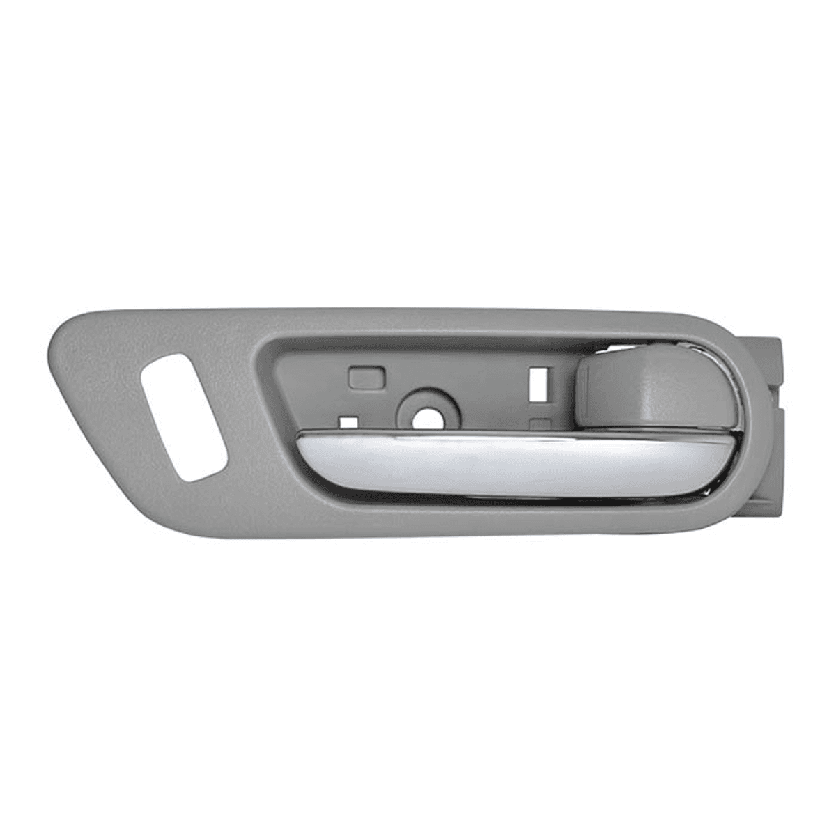 Manija Interior Mazda 6 2009-2013 Con Hoyo Para Seguro Gris/Cromo Plastico Derecha Delantera Hushan