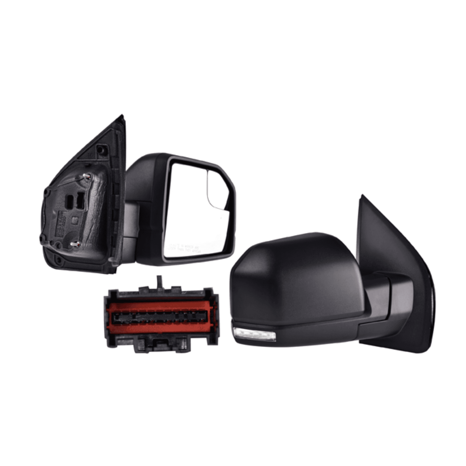 Espejo Derecho Con Punto Ciego / Corrugado F-150 King Ranch 2P / Ford F-150 Lariat 2P / Ford F-150 Limited 2P / Ford F-150 Platinum 2P / Ford F-150 Raptor 2P / Ford F-150 Ssv 2P / Ford F-150 Xl 2P / Ford F-150 Xlt 2P / F-150 King Ranch 4P / Ford F-150 Lar
