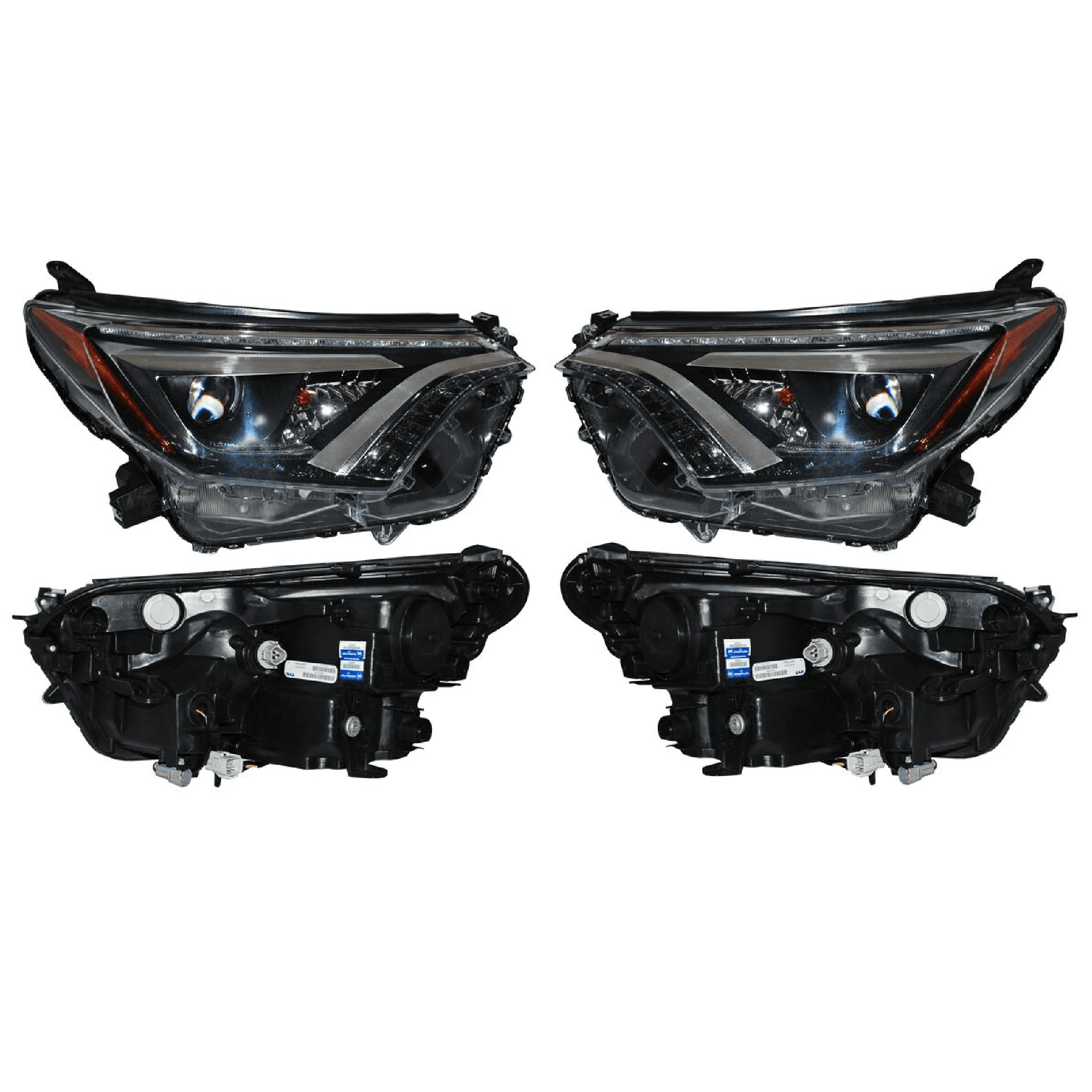 Par Faros Toyota Rav4 2016-2018 Leds