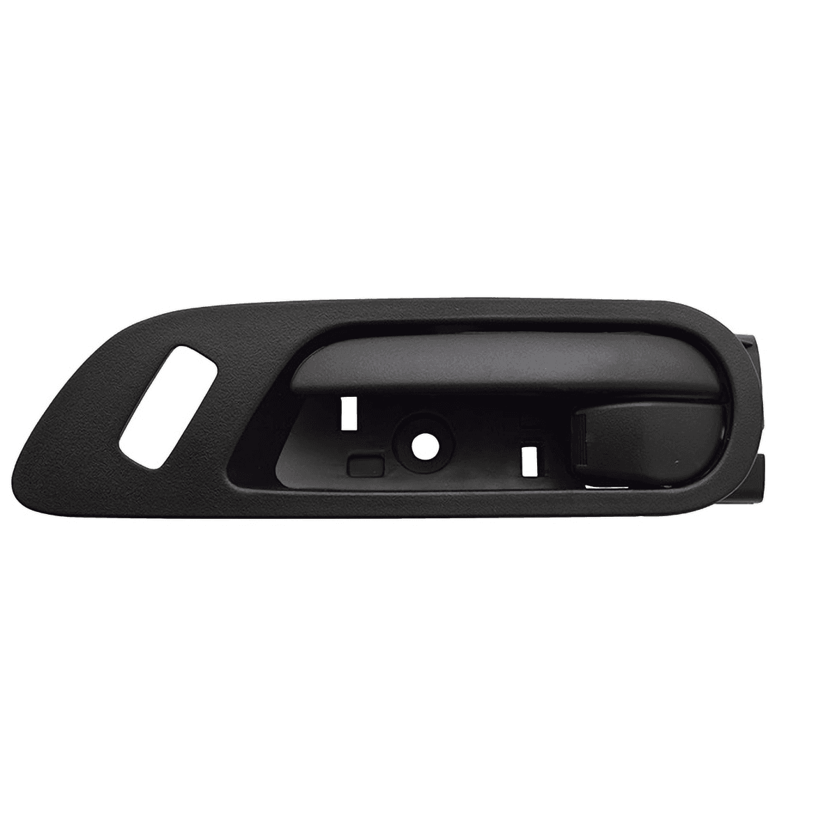 Manija Interior Mazda 3 2010-2013 Con Hoyo Para Seguro Negro Plastico Izquierdo Delantera Hushan
