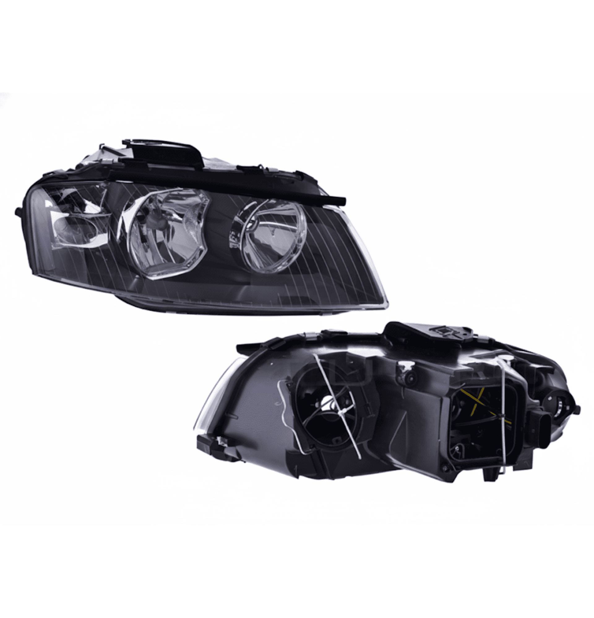 Faro Derecho Audi A3 2004-2008 Electrico Con Motor Para Foco Halogeno Depo