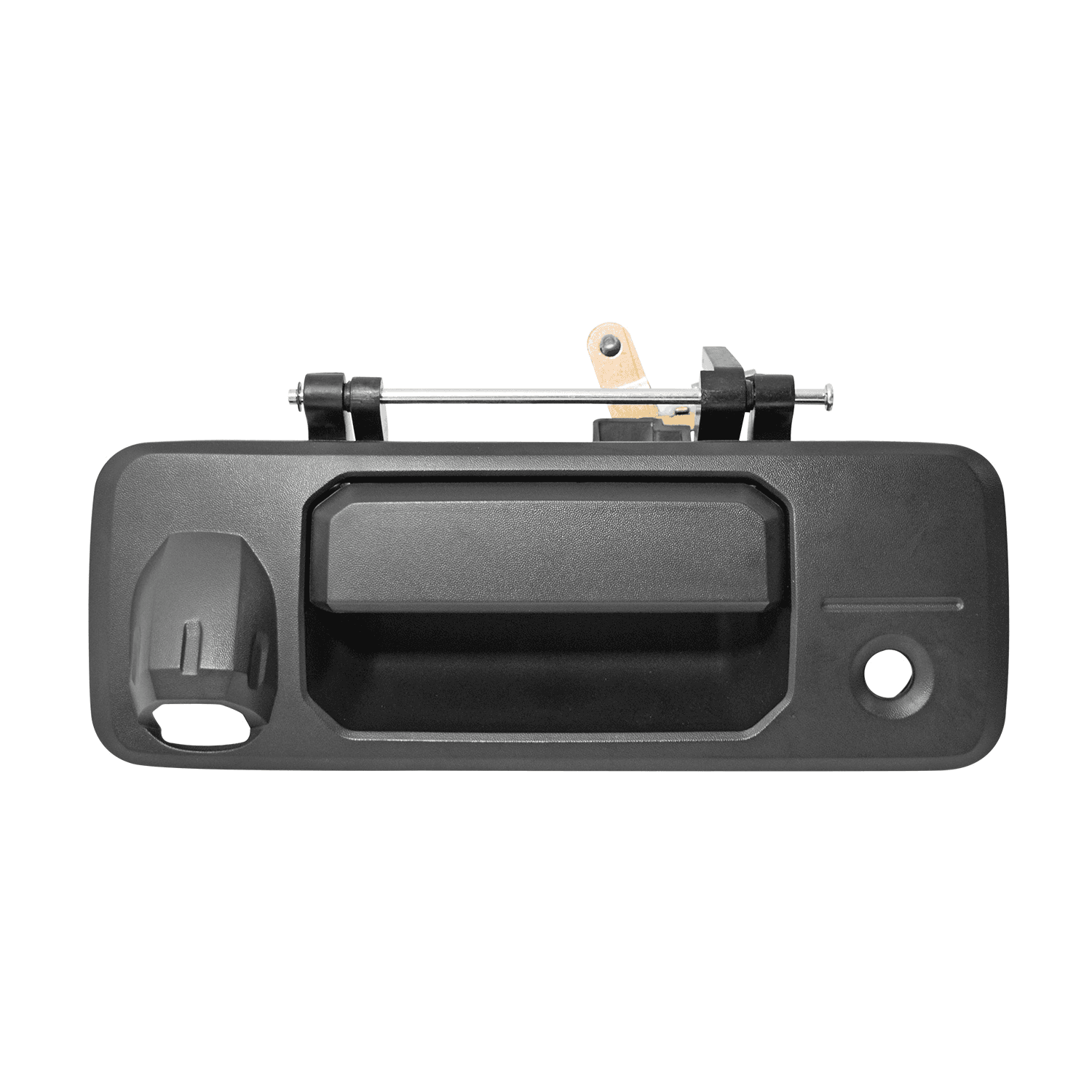 Manija De Tapa Toyota Tacoma 2016-2023 Con Hoyo Para Llave / Con Hoyo Para Camara Corrugada Negro Plastico Hushan