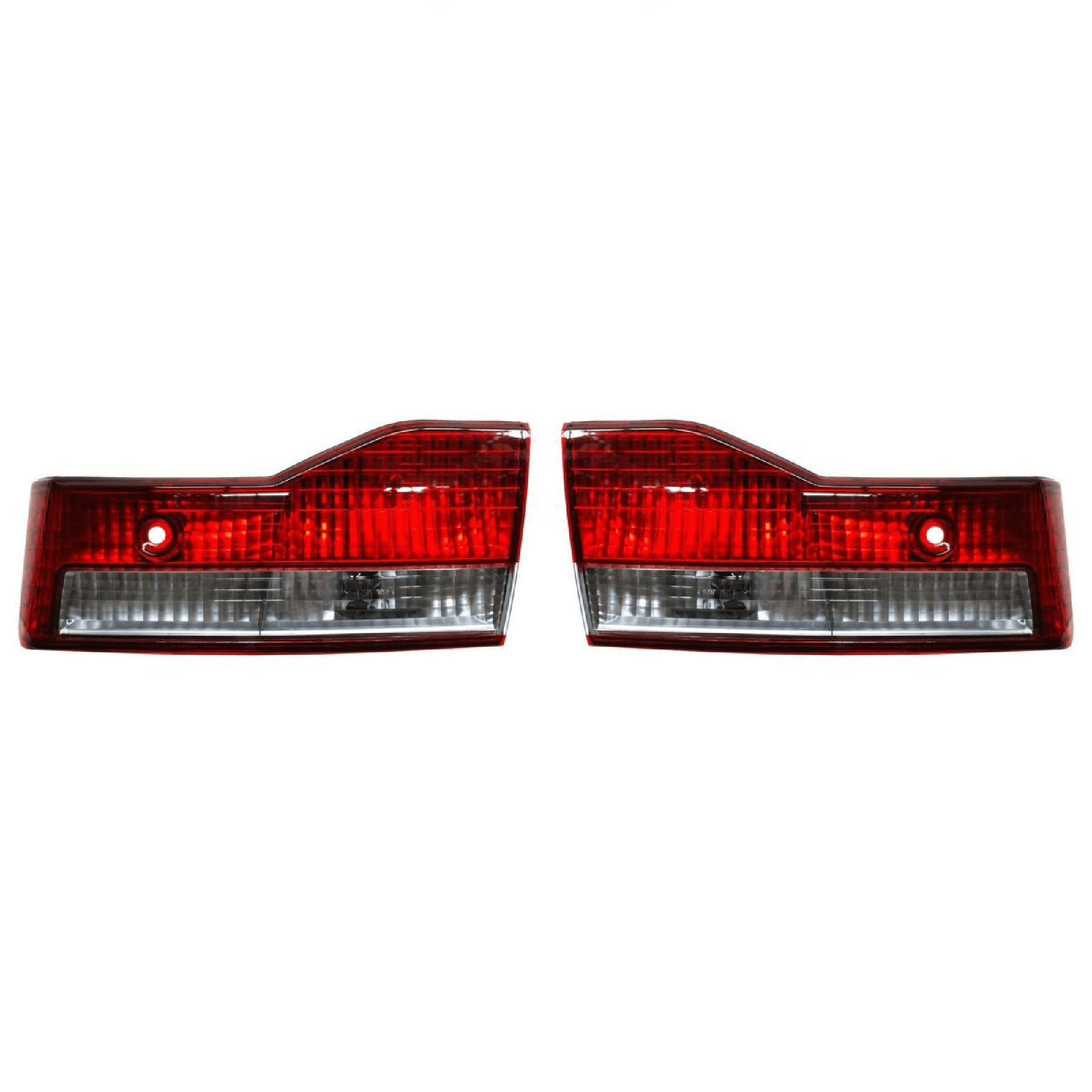 Par Calaveras Honda Accord 2001-2002 4P Rojo/Blanco Interior