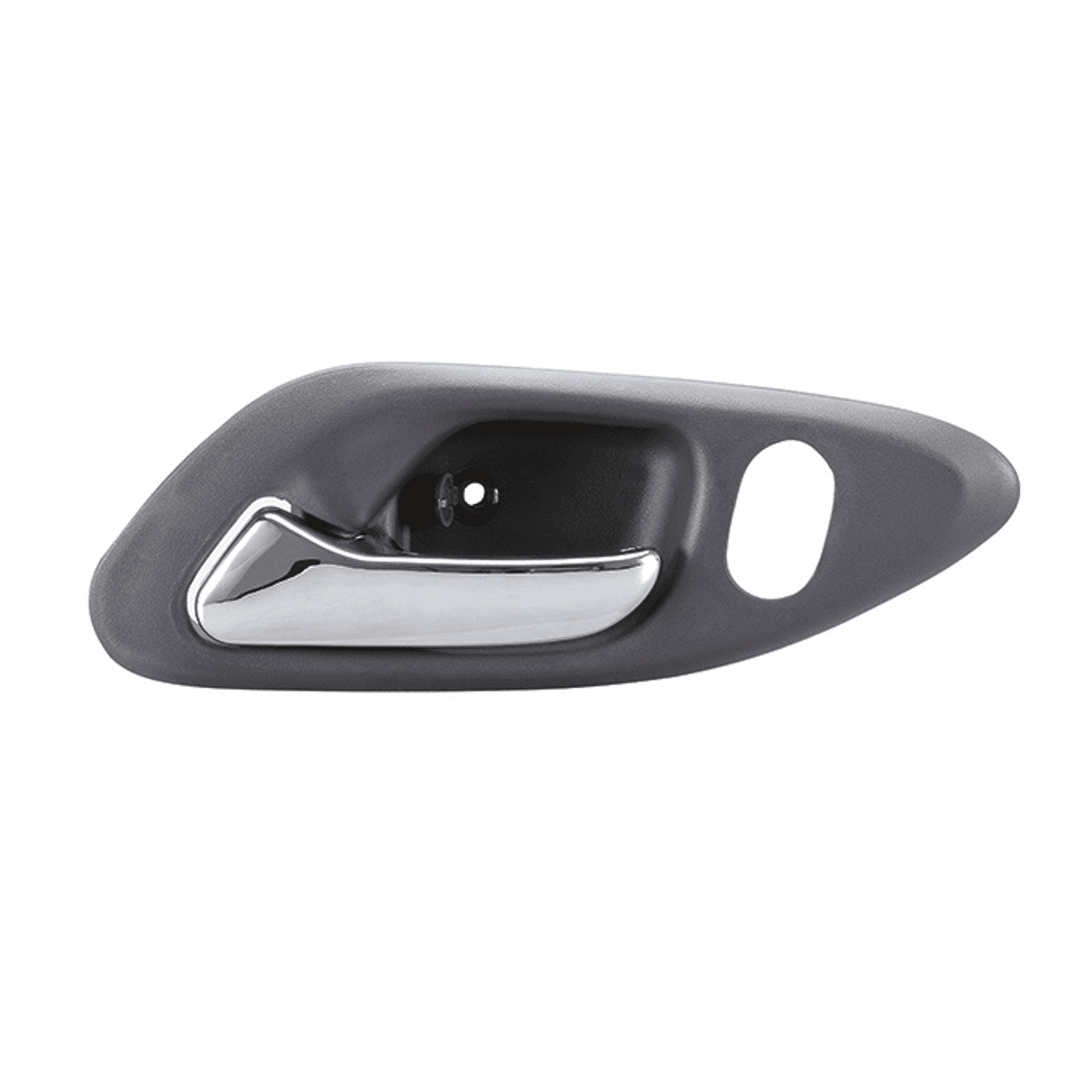 Manija Interior Honda Accord 2P Coupe 1998-2002 Con Hoyo Para Seguro Gris Obscuro/Cromado Plastico Izquierdo Delantera Hushan