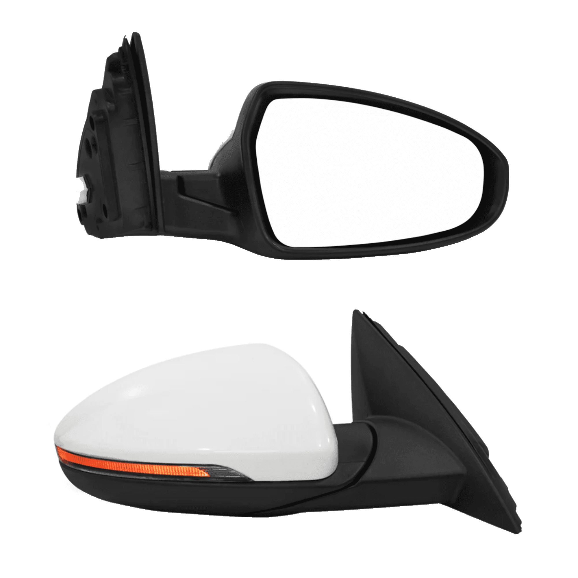 Espejo Derecho Eléctrico Kia Forte 2019-2025 Con Luz Direccional Abatible Con Desempañante 8 Pines
