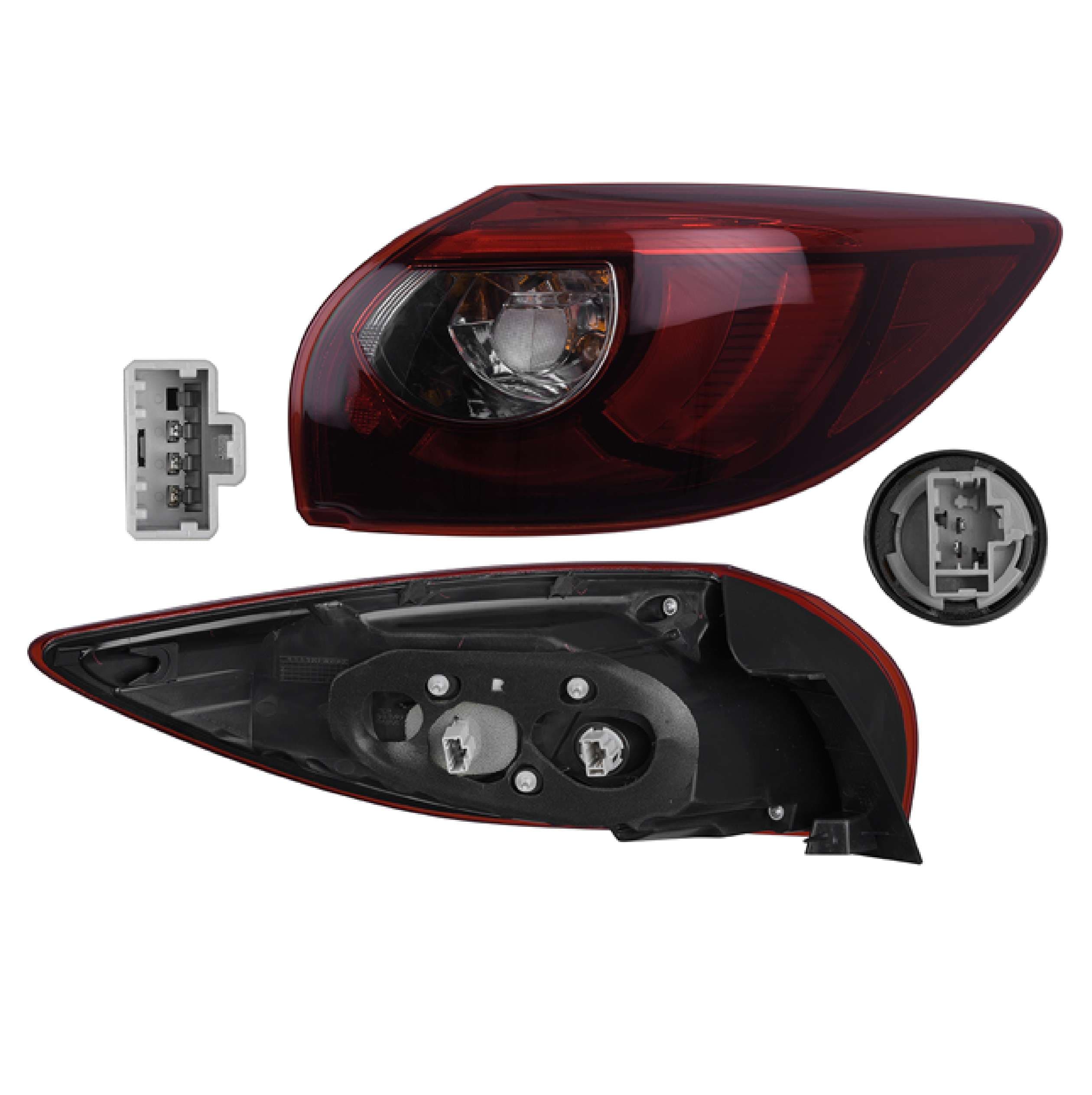 Calavera Exterior Led Mazda Cx5 2016-2017 Depo Derecha