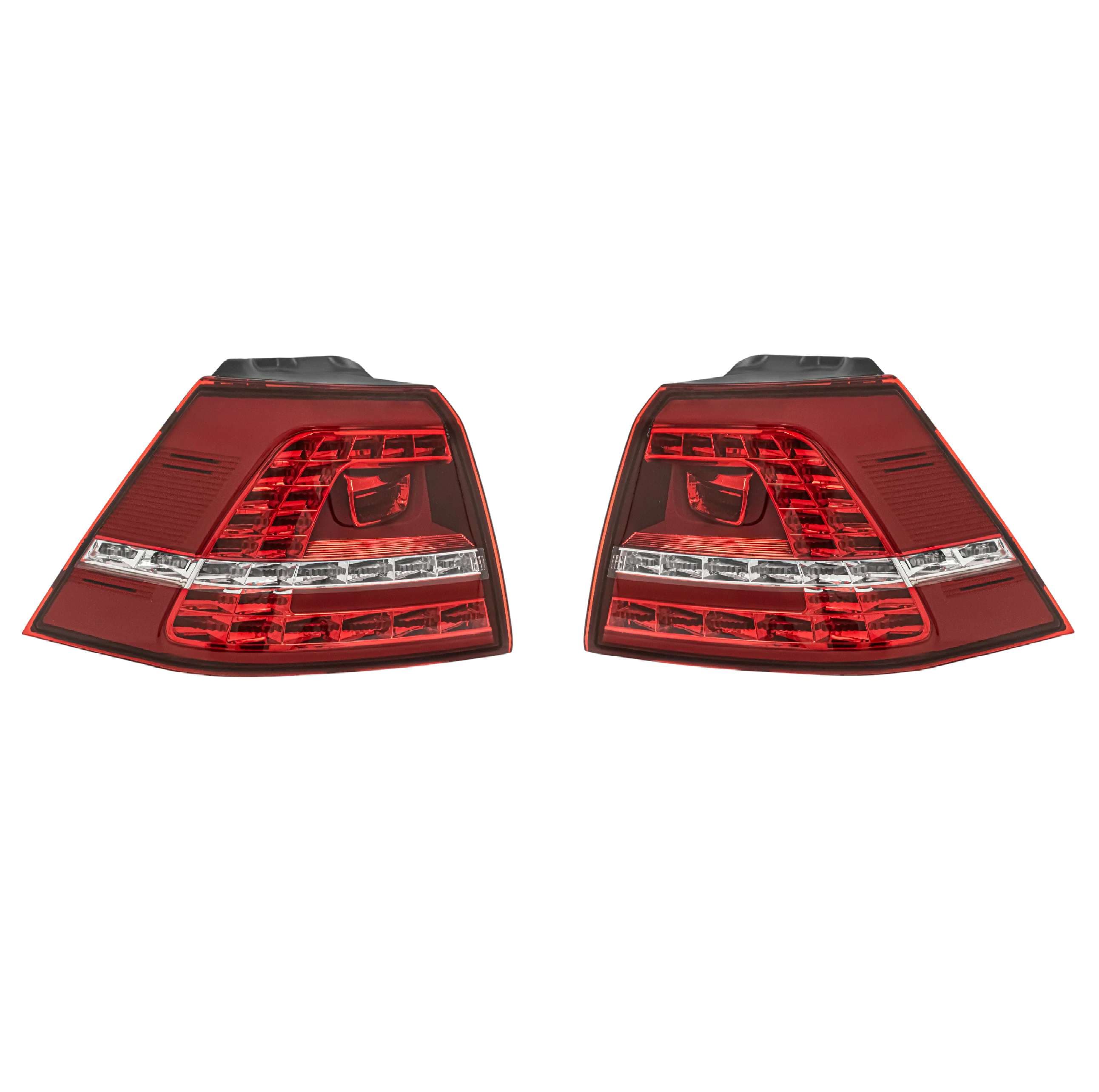 Par Calaveras Exteriores Volkswagen Golf GTI 2015-2017 LED
