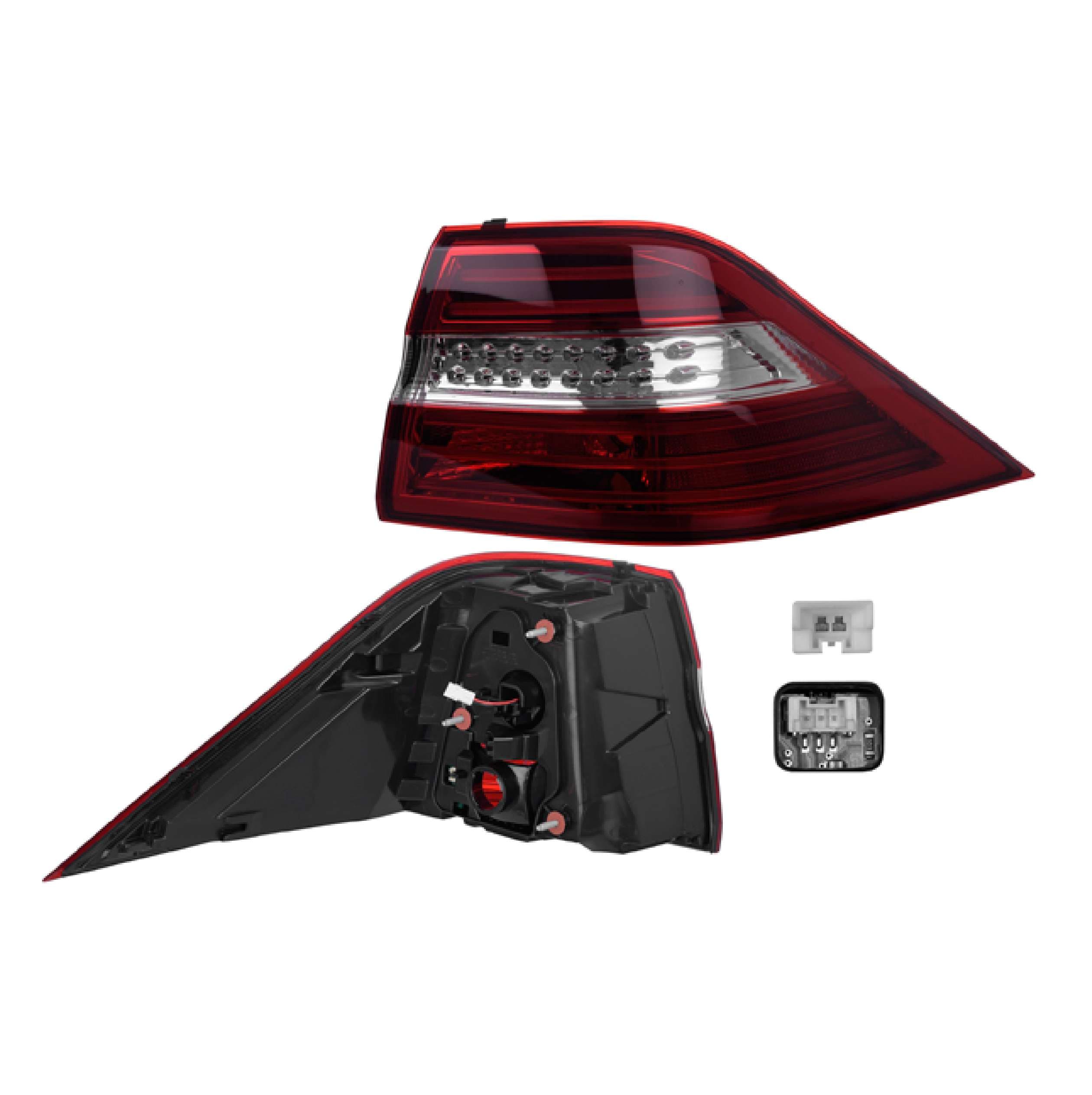 Calavera Exterior Led Mercedes Benz Clase M 2012-2015 Depo Derecha