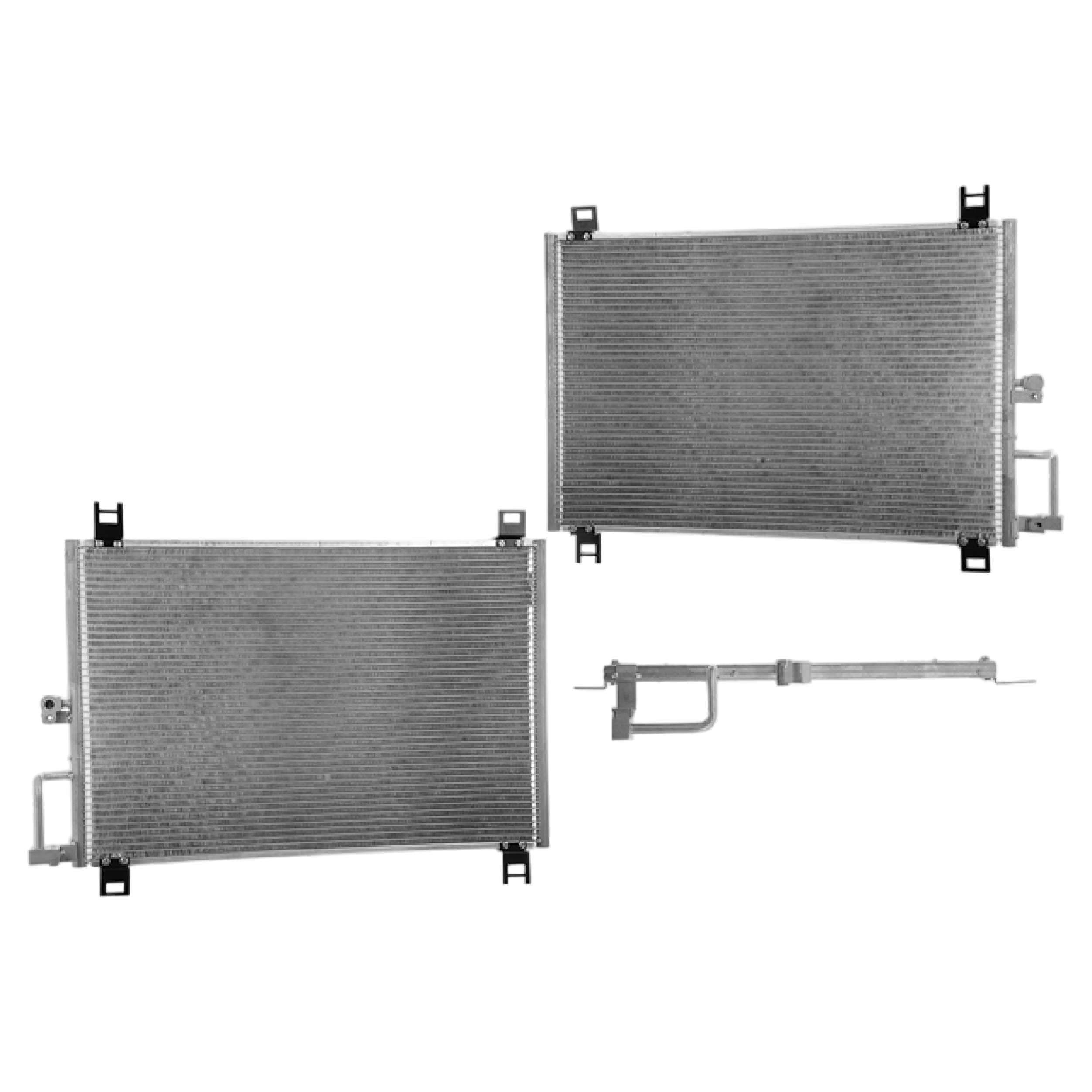 Condensador Aluminio Chevrolet Silverado 4.3 1999-2013 / Chevrolet Silverado 4.8 1999-2013 / Chevrolet Silverado 5.3 1999-2013 / Chevrolet Silverado 6.0 1999-2013 / Chevrolet Silverado 6.2 1999-2013 / Chevrolet Suburban 2000-2014 / Chevrolet Tahoe 2000-20