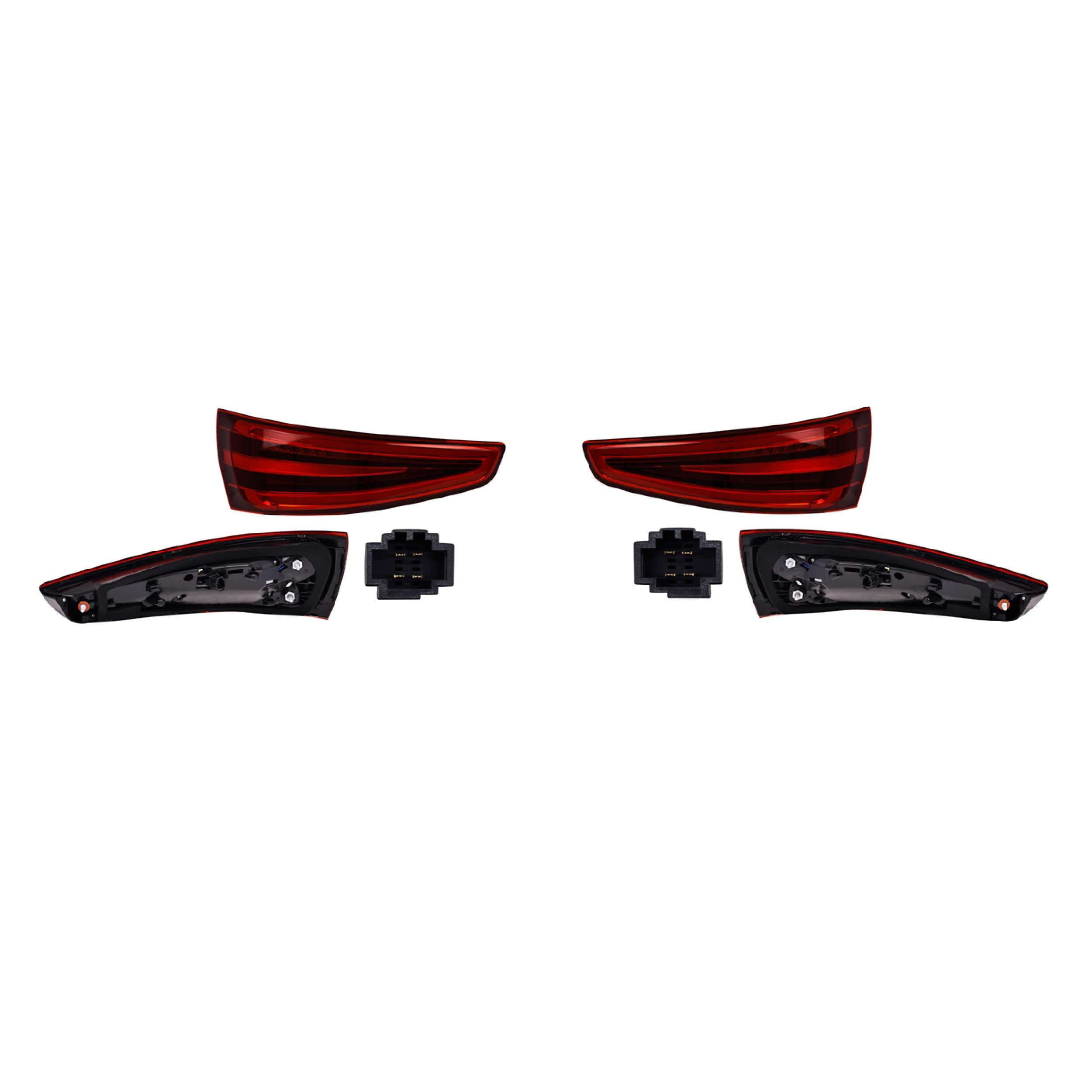 Par Calaveras Leds Audi Q3 2013-2015 Depo