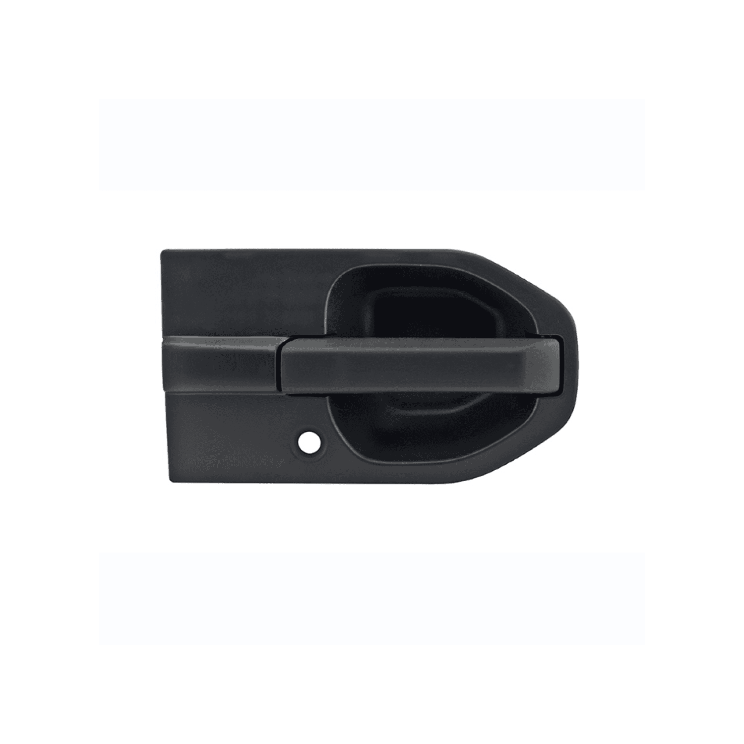 Manija Exterior Honda Element 2003-2011 Con Hoyo Para Llave Corrugada Negra Plastico Derecha Delantera Hushan