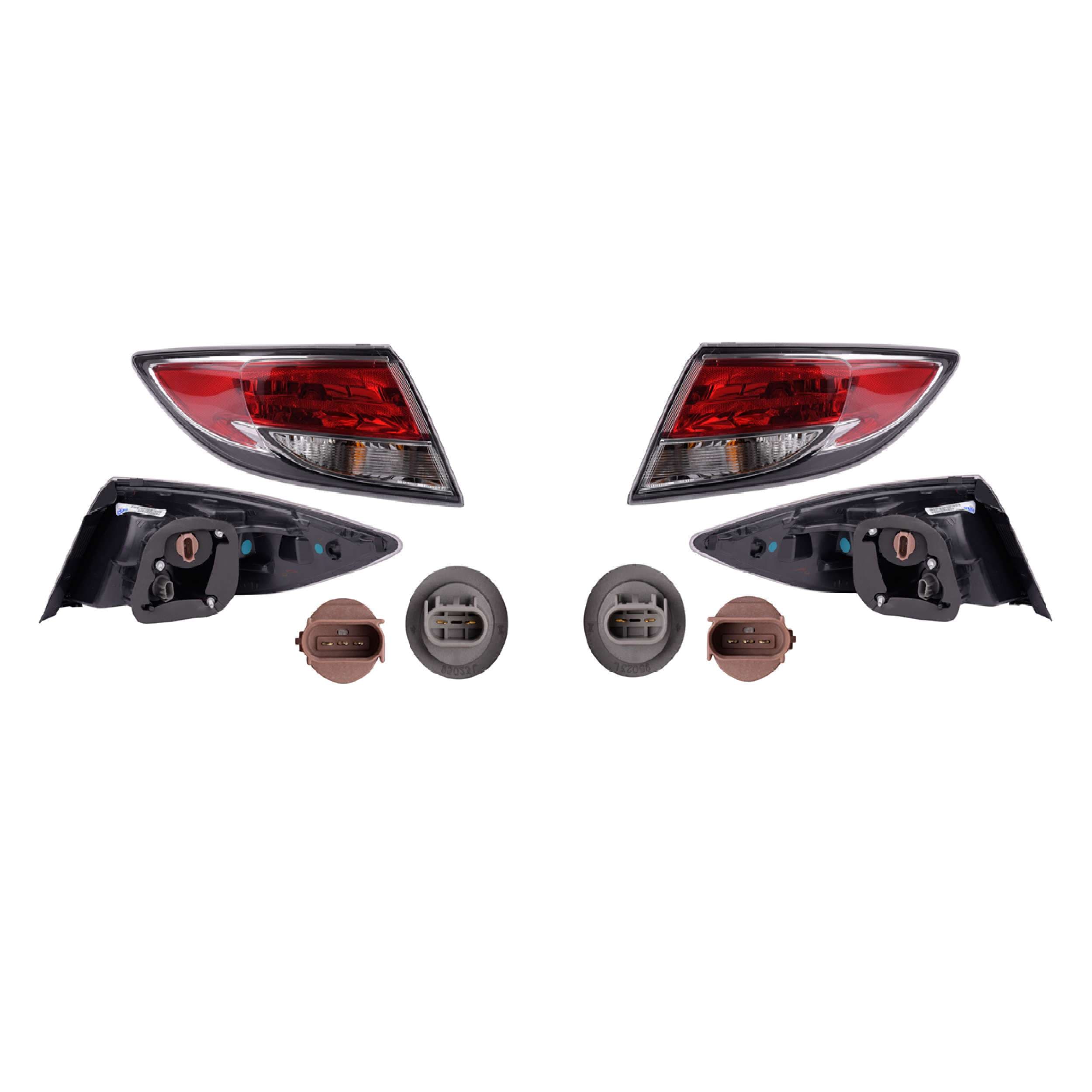 Par Calaveras Exteriores Mazda 6 2009-2013 Depo