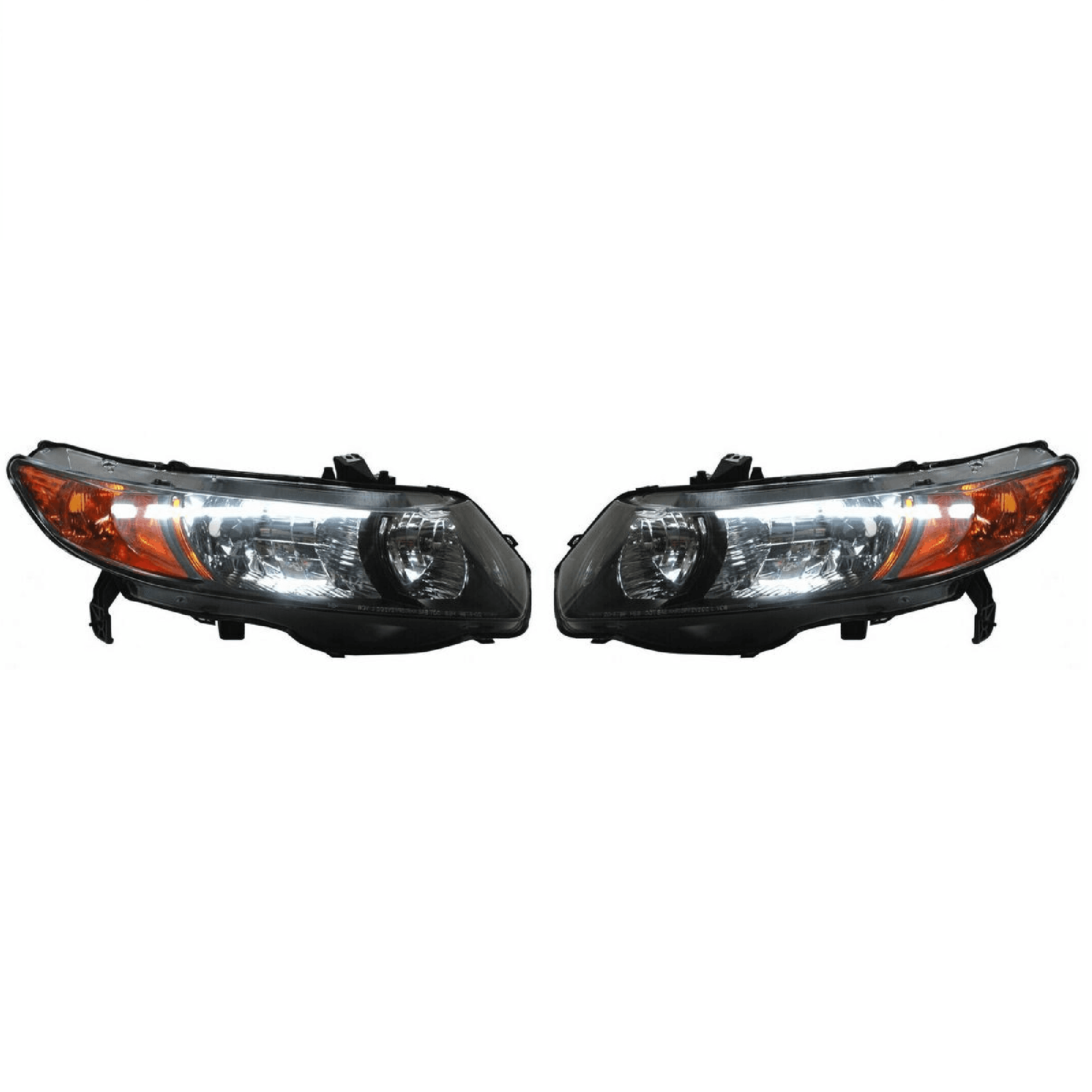 Par Faros Honda Civic 2006-2009 Coupe