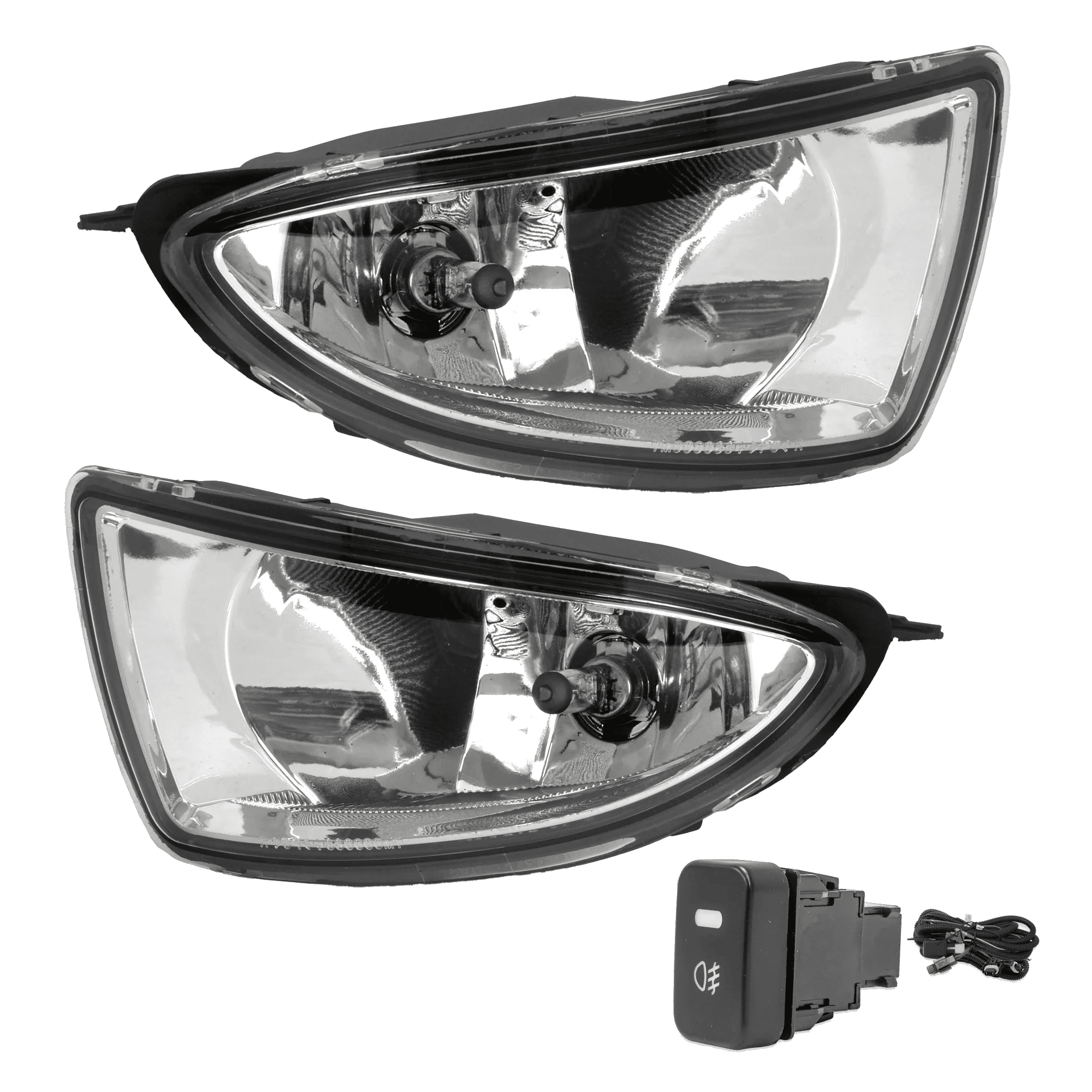 Kit faros niebla Honda Civic 2004-2005 con arnes switch oem y focos