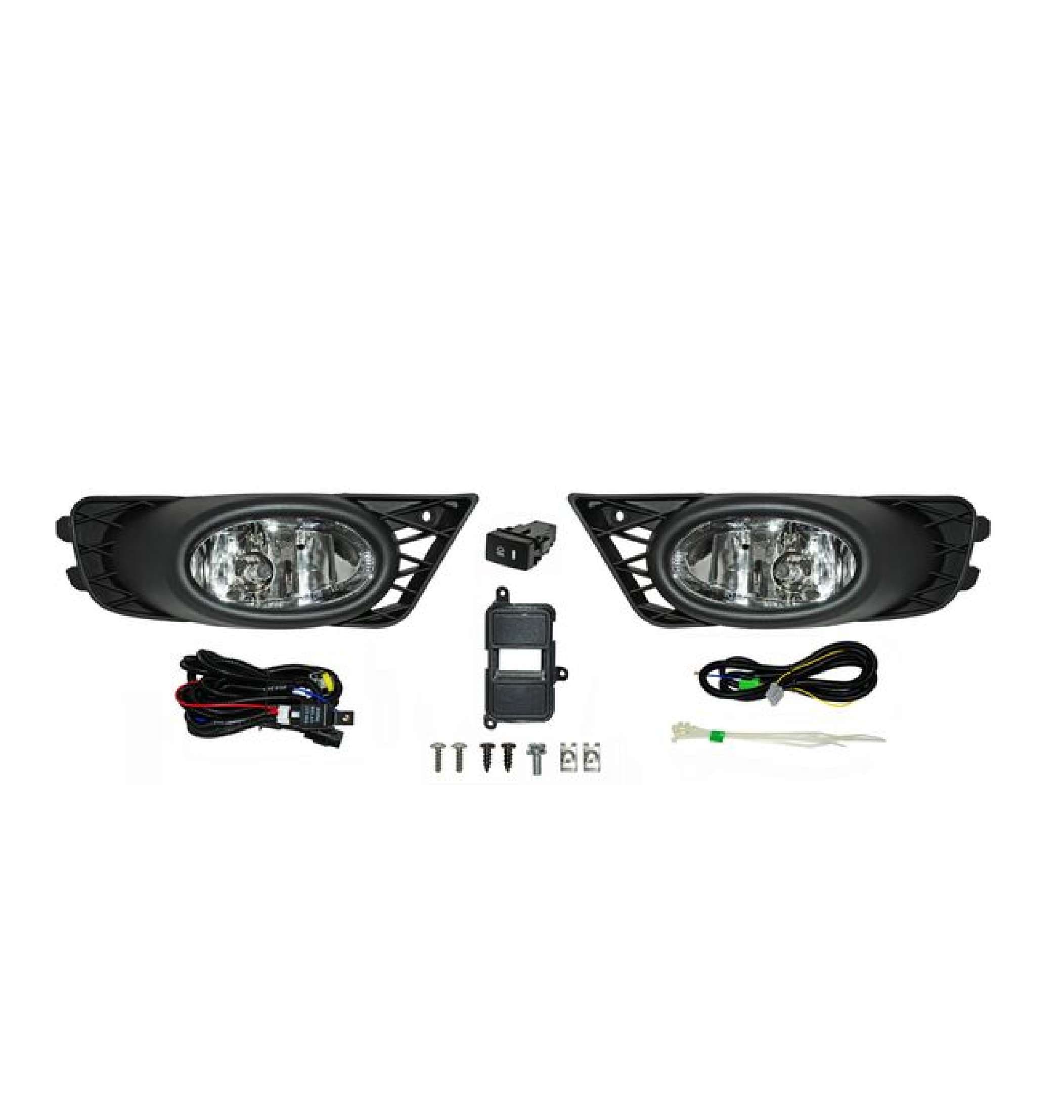 Faro Niebla Honda Civic 2009-2011 sedan Con Parrilla Juego