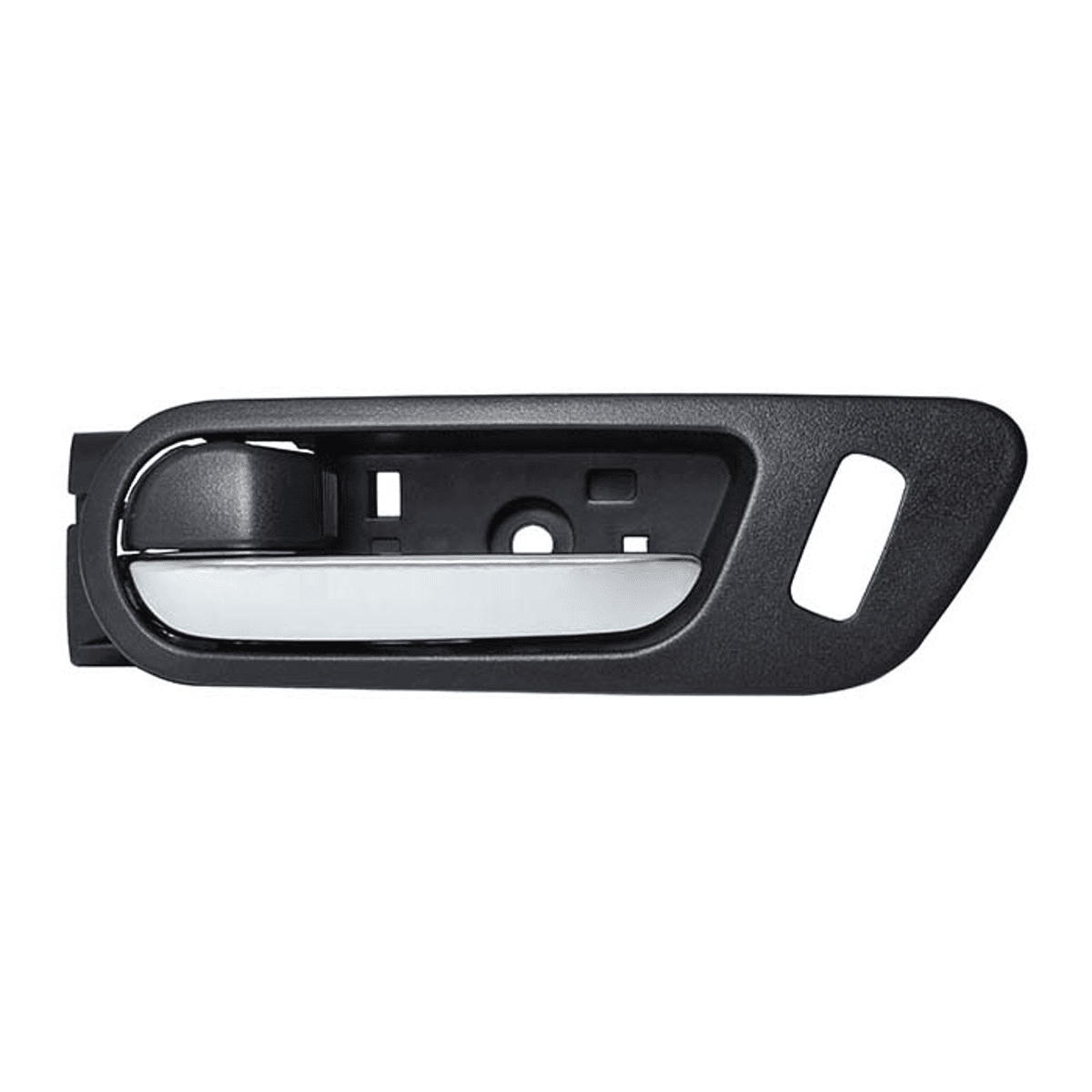 Manija Interior Mazda 6 2009-2013 Con Hoyo Para Seguro Negra/Cromo Plastico Izquierdo Delantera Hushan