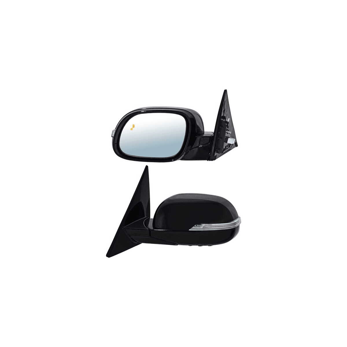 Espejo Para Kia Soul 2016-2019/ Usa 2014-2019 Electrico Para Pintar Con Desempañante Con Direccional Autoabatible Con Sensor Punto Ciego 8 Pines Izquierdo