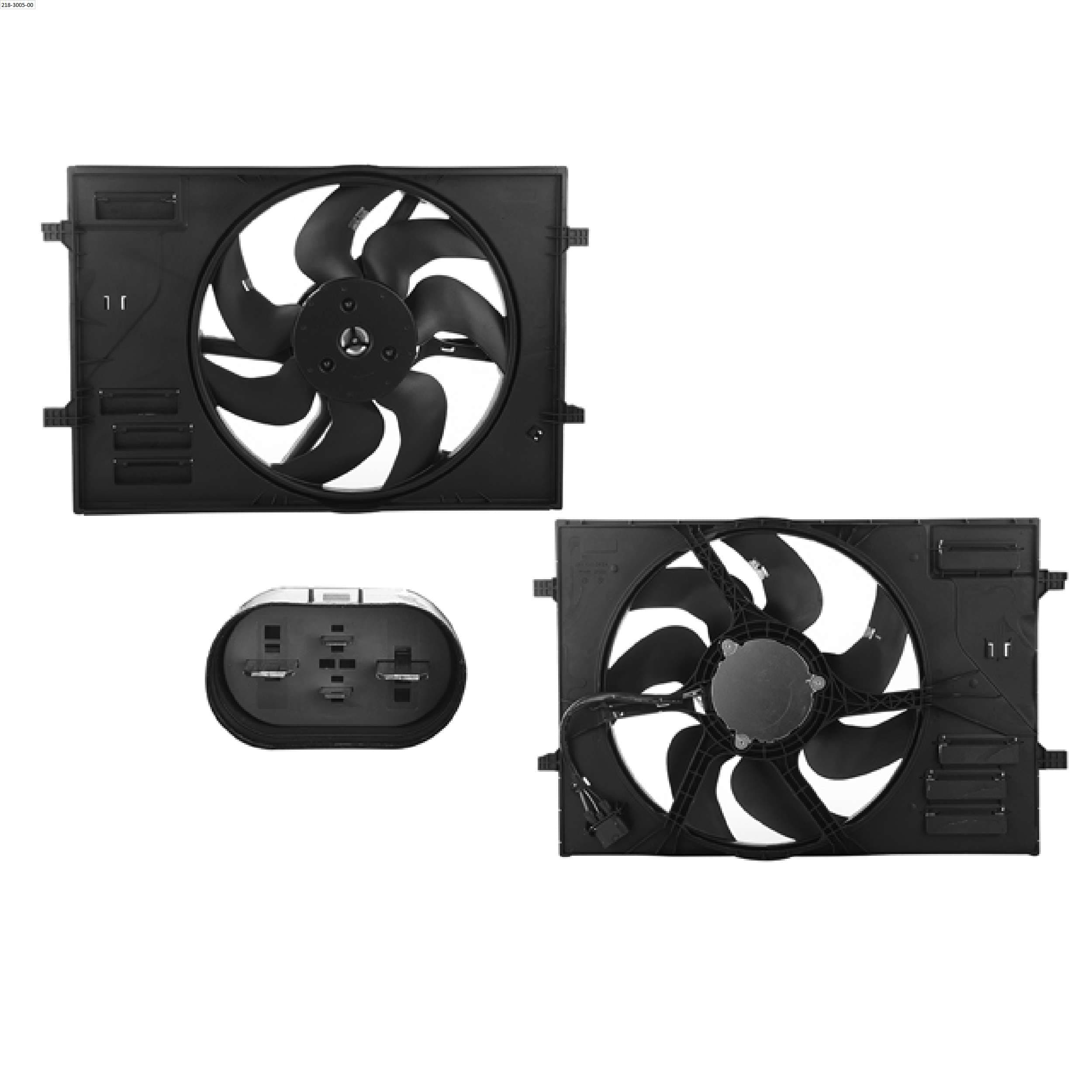 Motoventilador 4 Pines Audi A3 2014-2020 / Q3 2019-2023 / S3 2015-2019 / Tt 2019-2020 / Volkswagen Golf 2015-2021 / Gti 2015-2019 / Jetta 1.4L 2019-2023 / Jetta 1.5L 2019-2023 / Jetta 2.0L 2019-2023