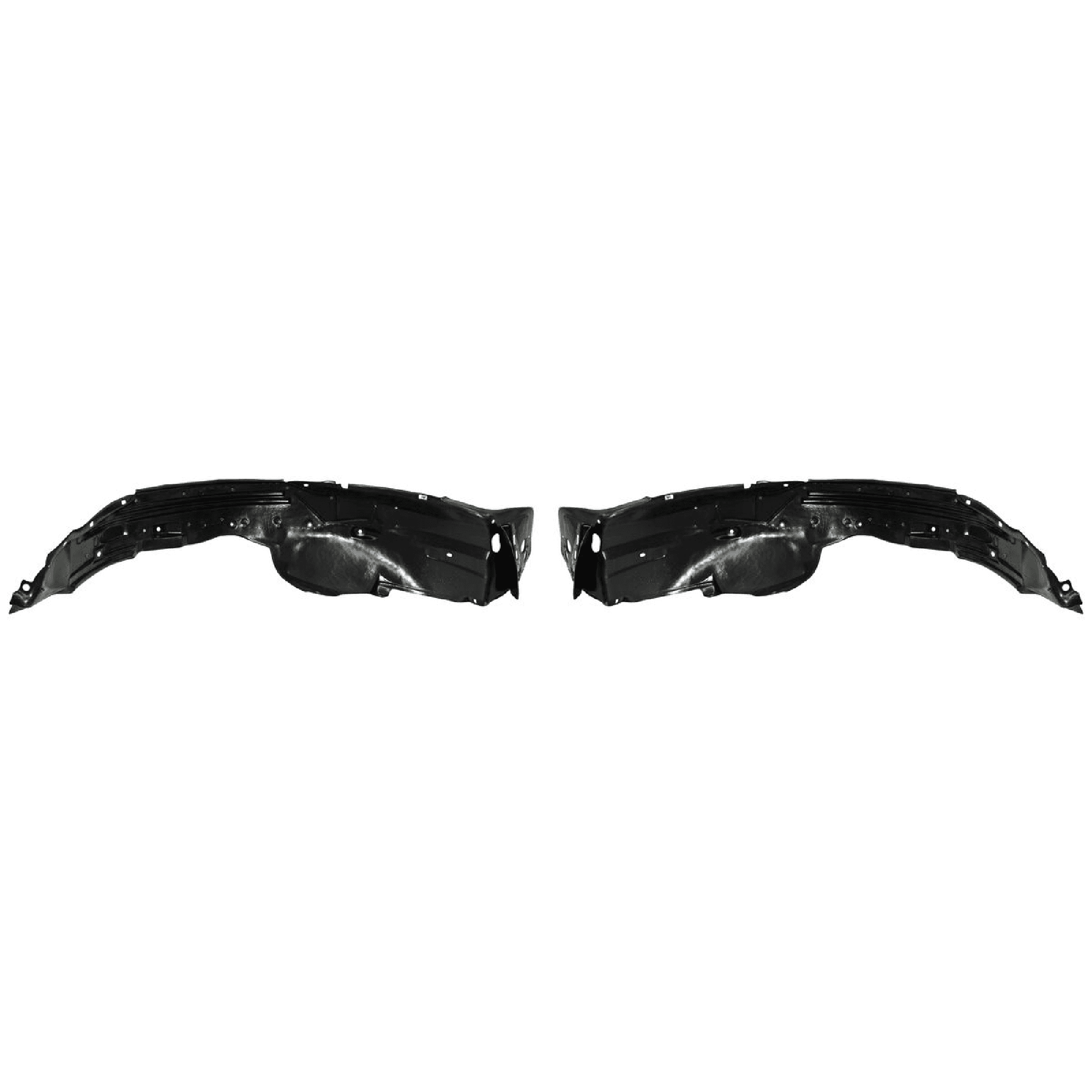 Par Tolvas Salpicaderas Honda Accord 2016-2017 coupe Plastico