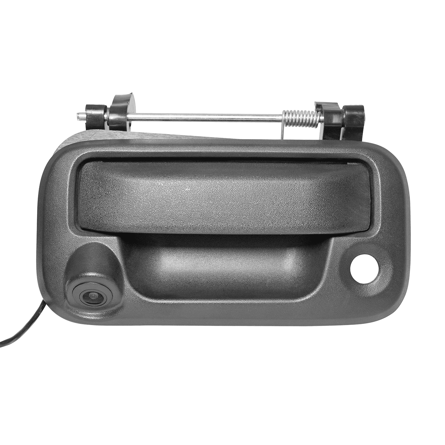 Manija De Tapa Ford Explorer Sport Trac 2006-2010 Con Hoyo Para Llave Con Camara Integrada C/Cableado P/Adaptar 8Mts Corrugada Negra Plastico Hushan