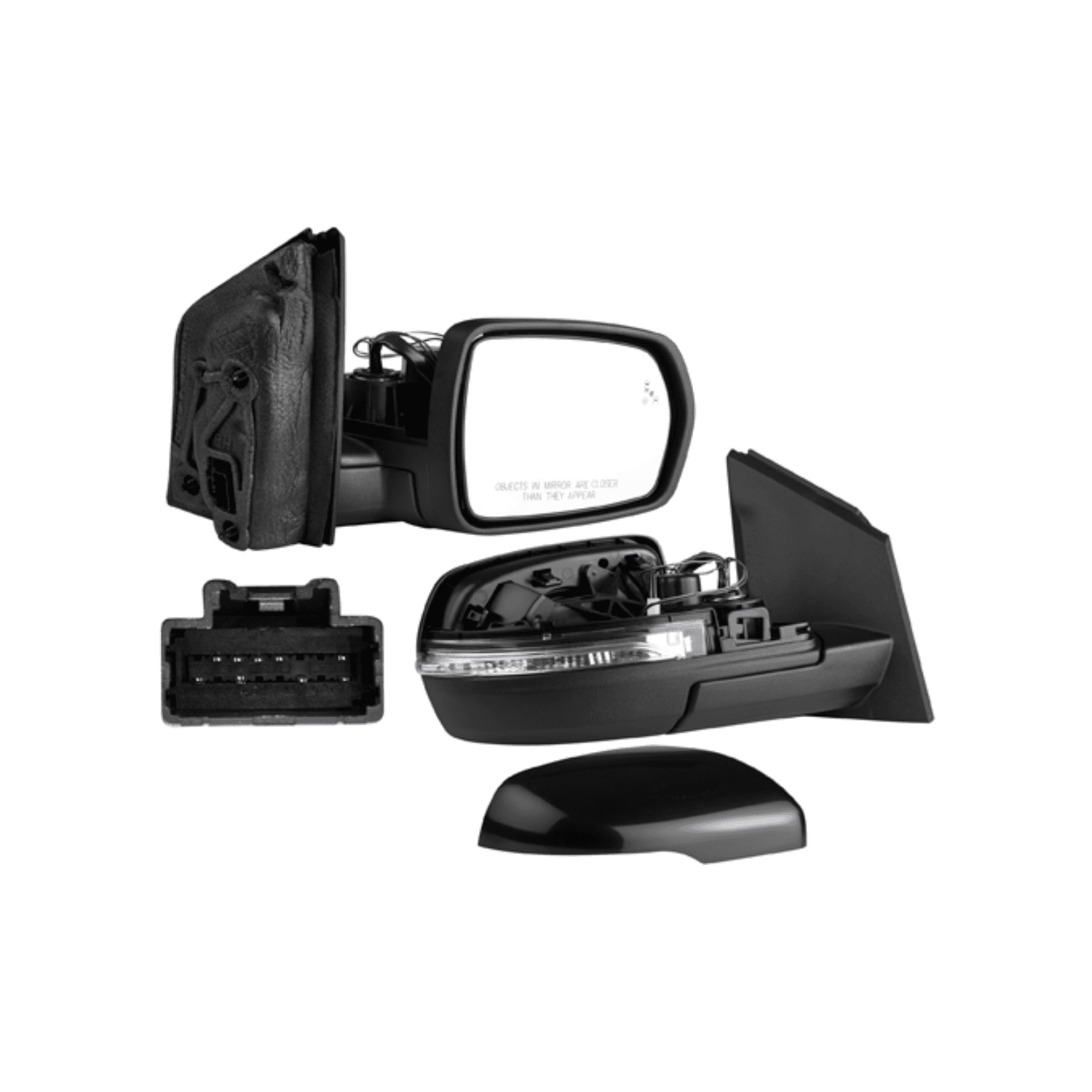 Espejo Derecho Para Pintar / Con Luz Inferior Ford Edge Se 2.0 5P / Edge Sel Plus 2.0 H-Back / Edge Titanium 2.0 H-Back / Ford Edge Se 2.7 5P / Edge Sel Plus 2.7 H-Back / Edge Titanium 2.7 H-Back / Ford Edge Se 3.5 5P / Edge Sel Plus 3.5 H-Back / Edge Tit