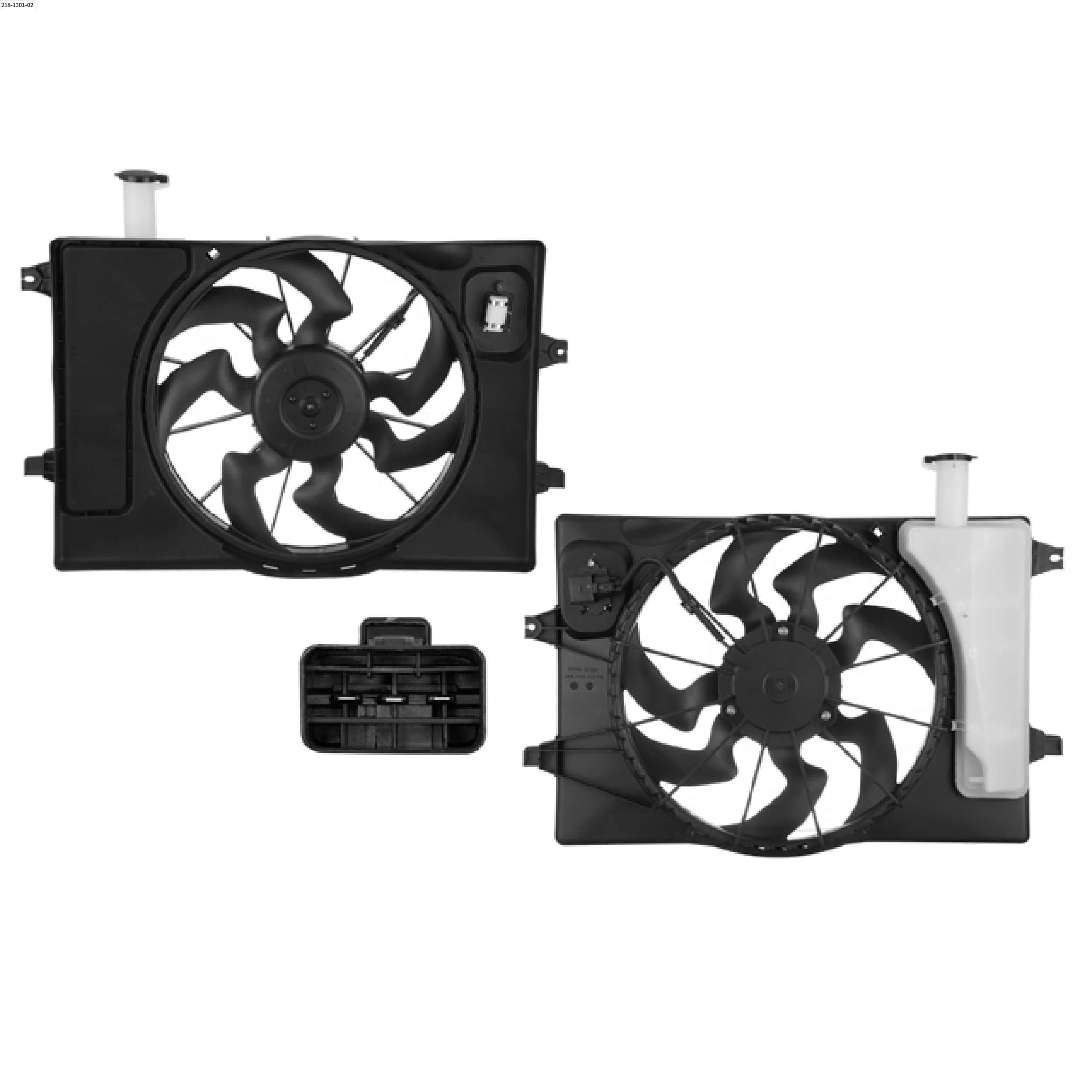 Motoventilador 3 Pines P/Hyundai Elantra 2.0L 2017-2020 / P/Kia Forte 2019-2024