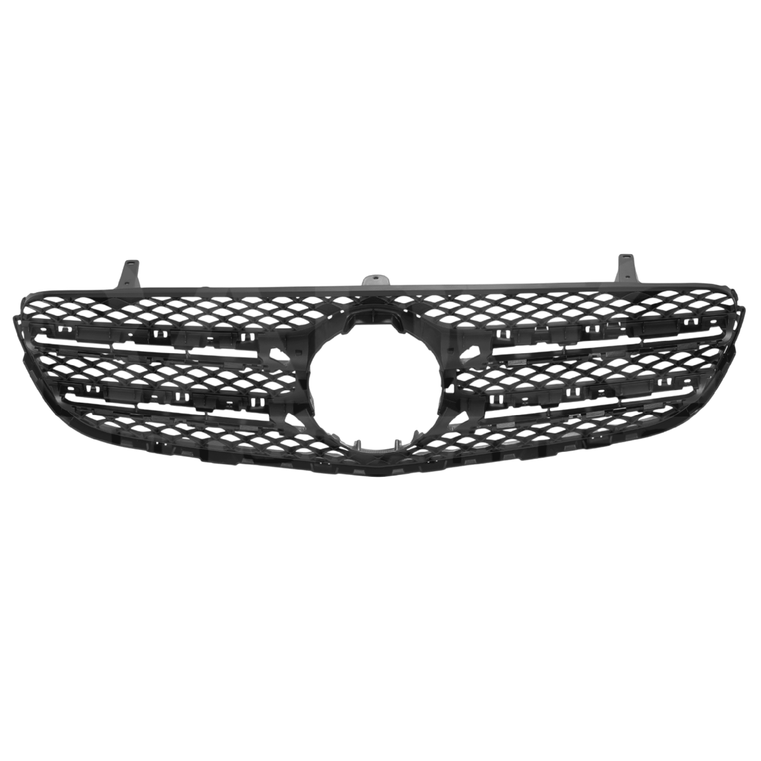 Inserto Parrilla Negra Mate Mercedes Benz Glc L4 2.0L / Glc300 L4 2.0L 2016-2019