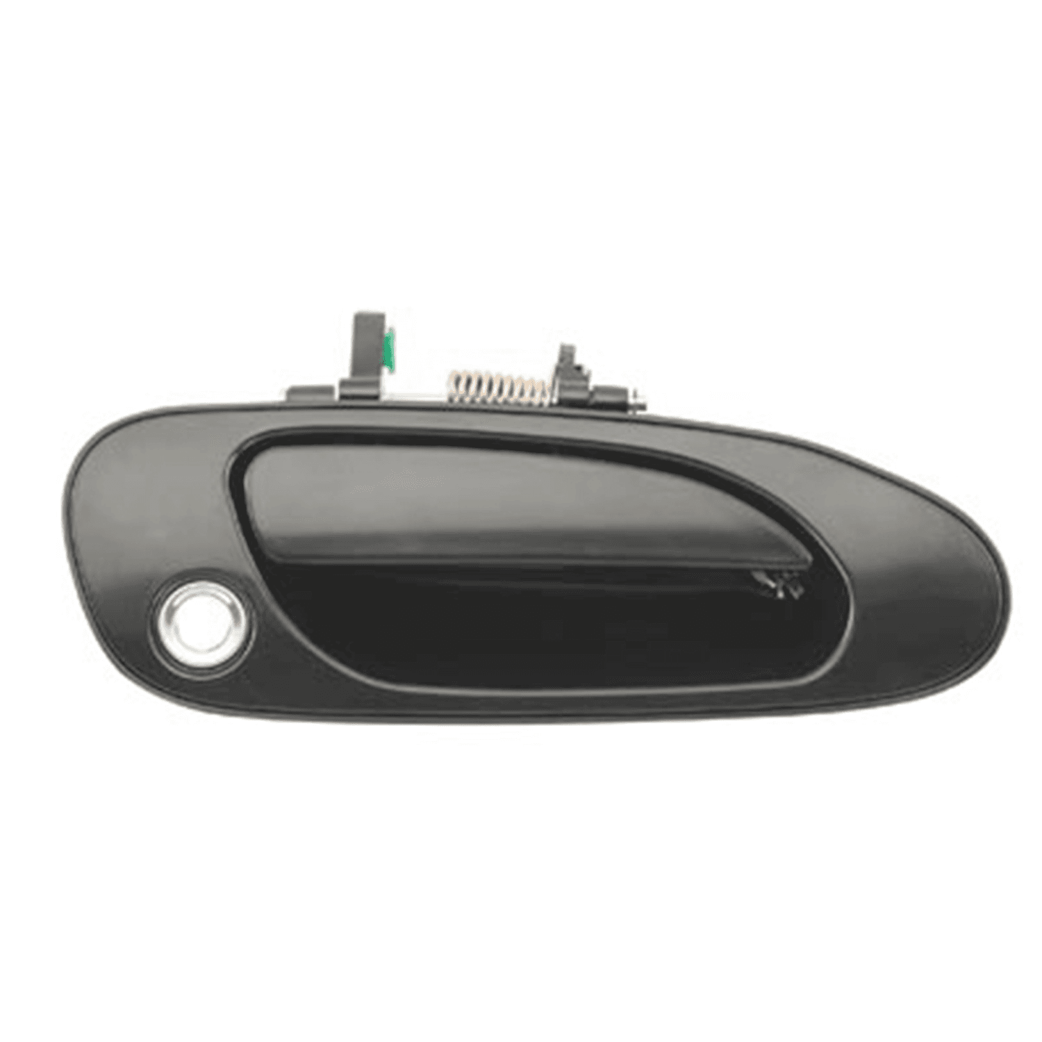 Manija Exterior Honda Accord 2P Coupe / 4P Sedan 1994-1997 Con Hoyo Para Llave Lisa Para Pintar Negra Plastico Derecha Delantera Hushan
